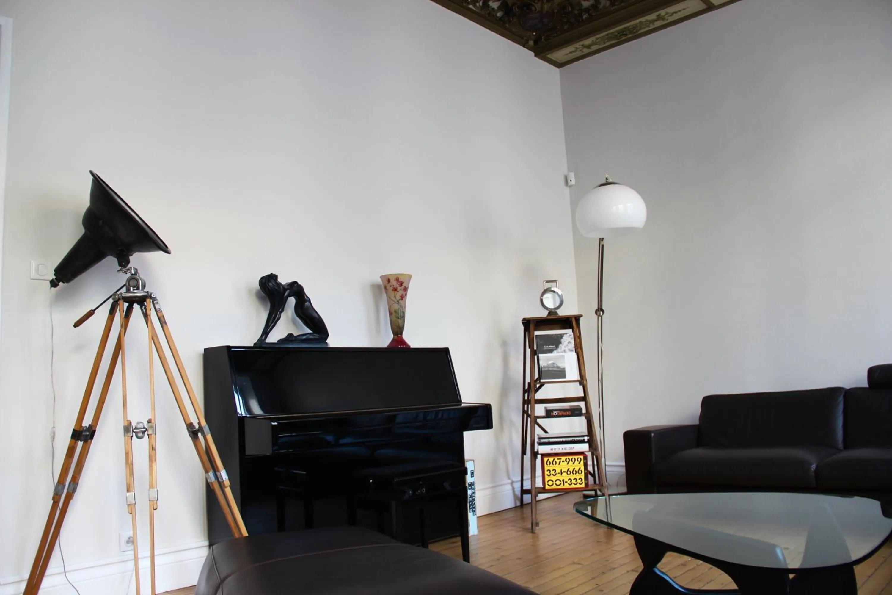 Living room in B&B Le Cercle De Malines