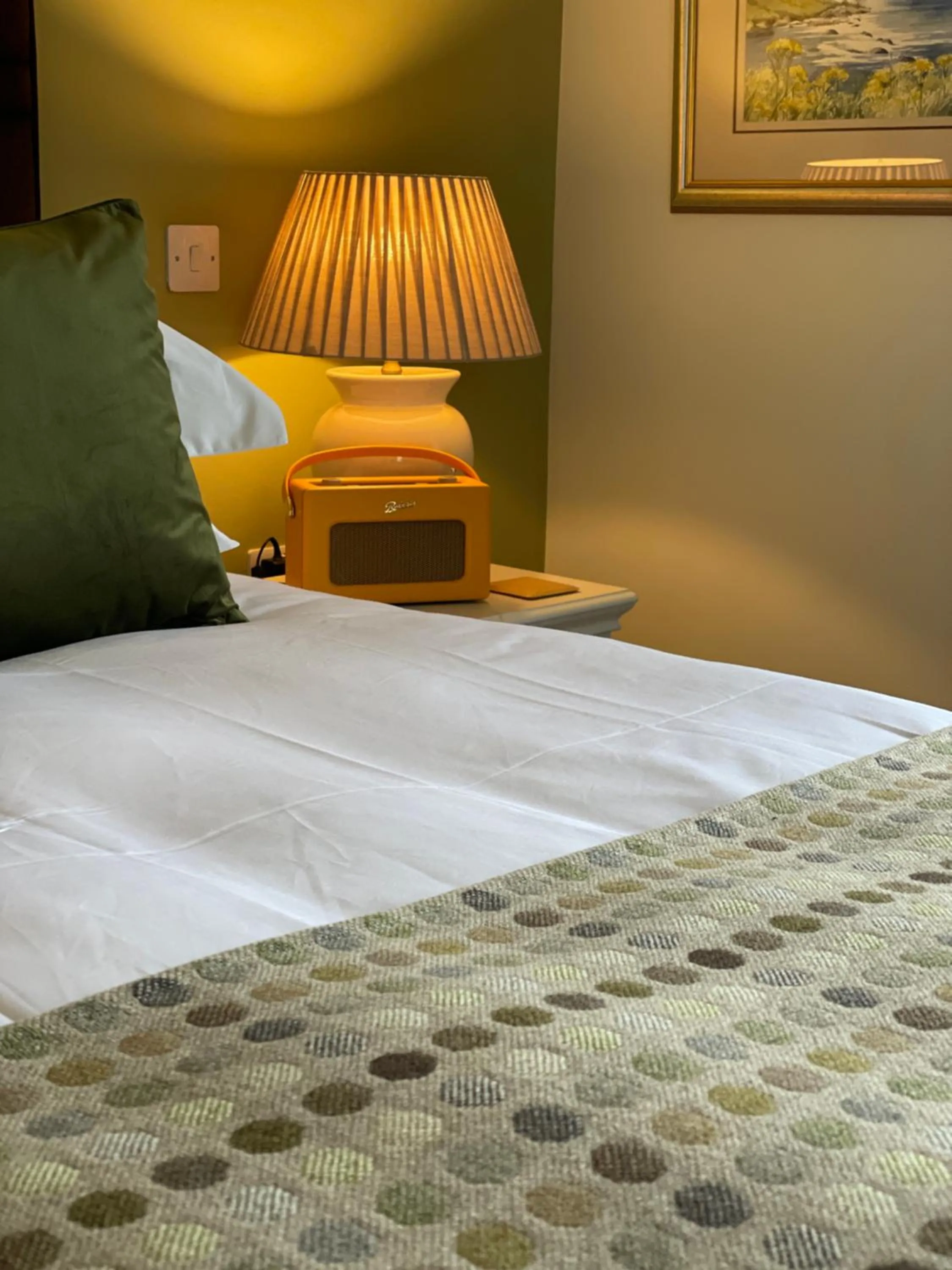 Bed in Caemorgan Mansion