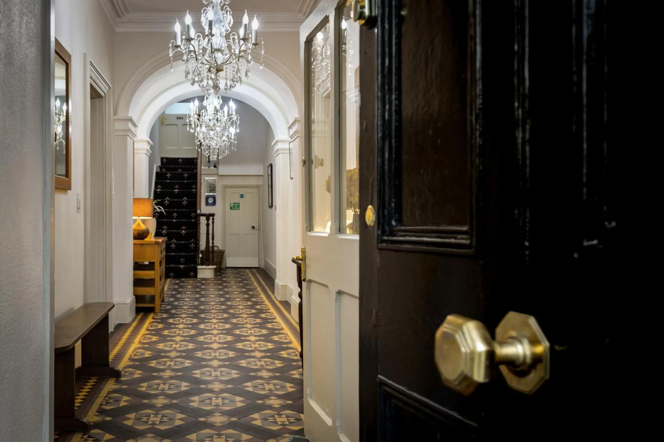 Facade/entrance in Caemorgan Mansion