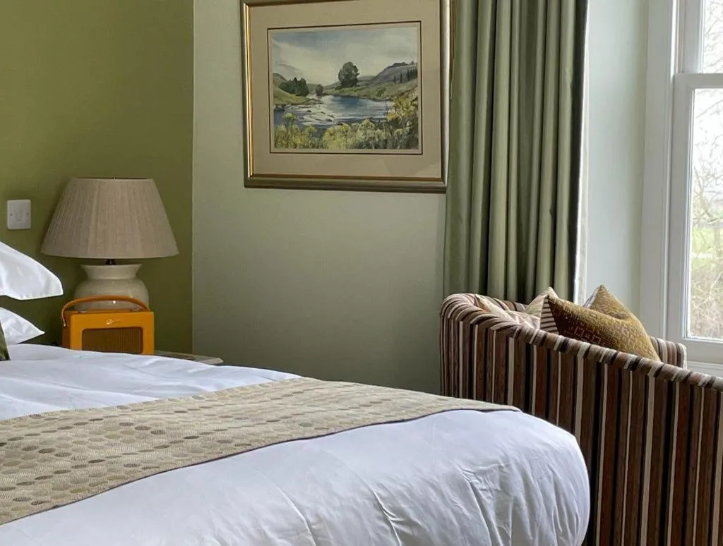 Bed in Caemorgan Mansion