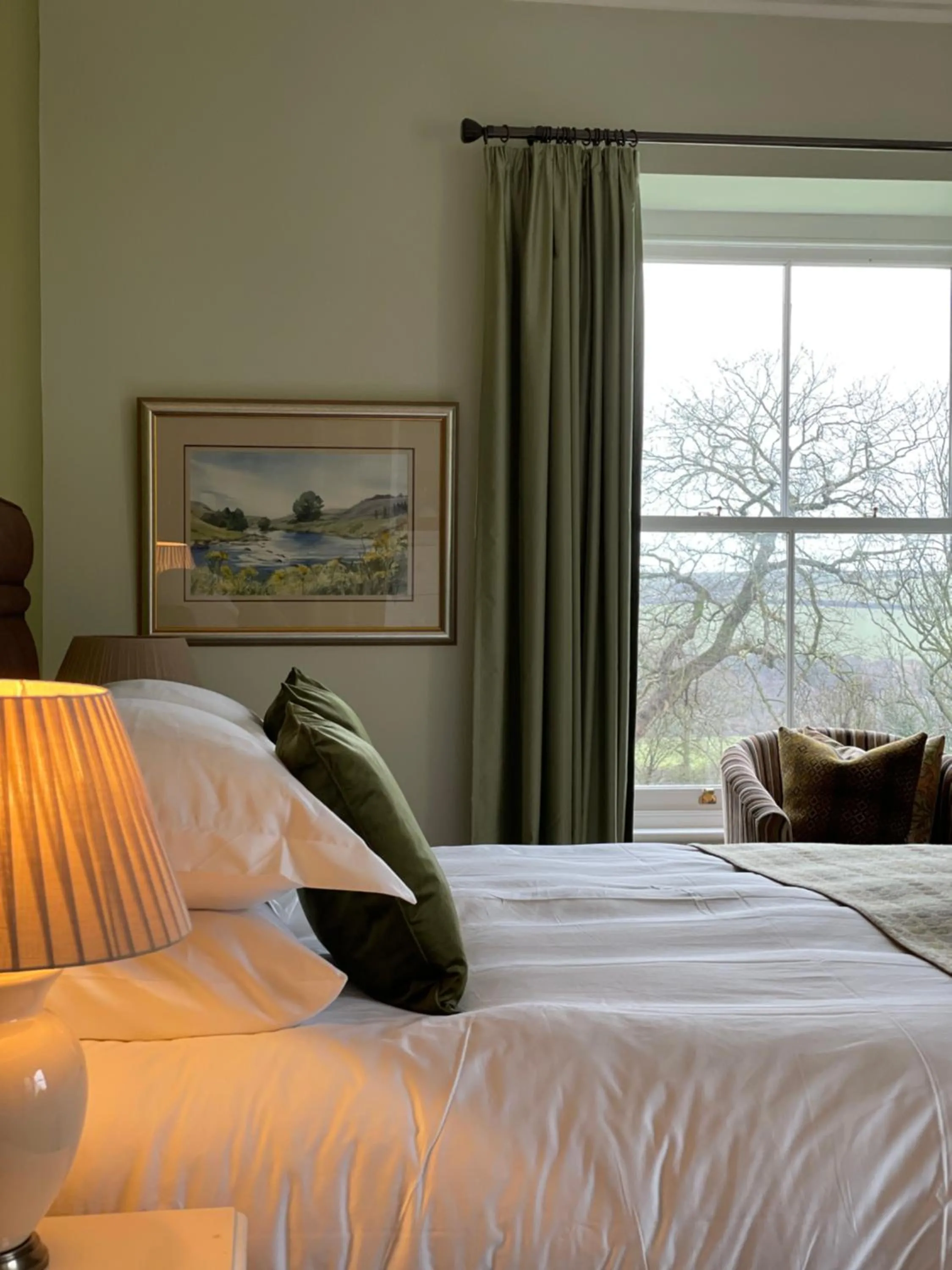 Bed in Caemorgan Mansion