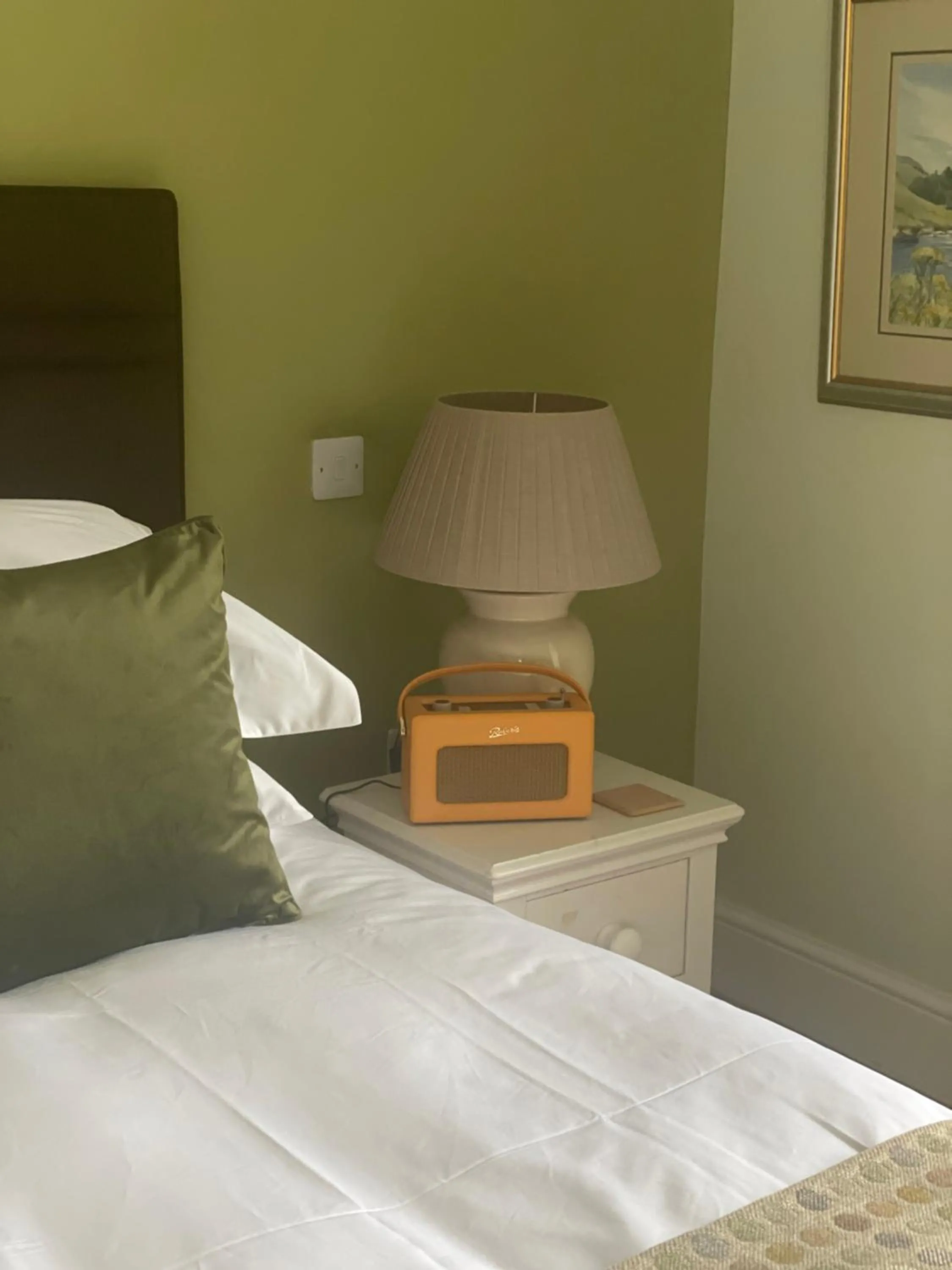 Bed in Caemorgan Mansion