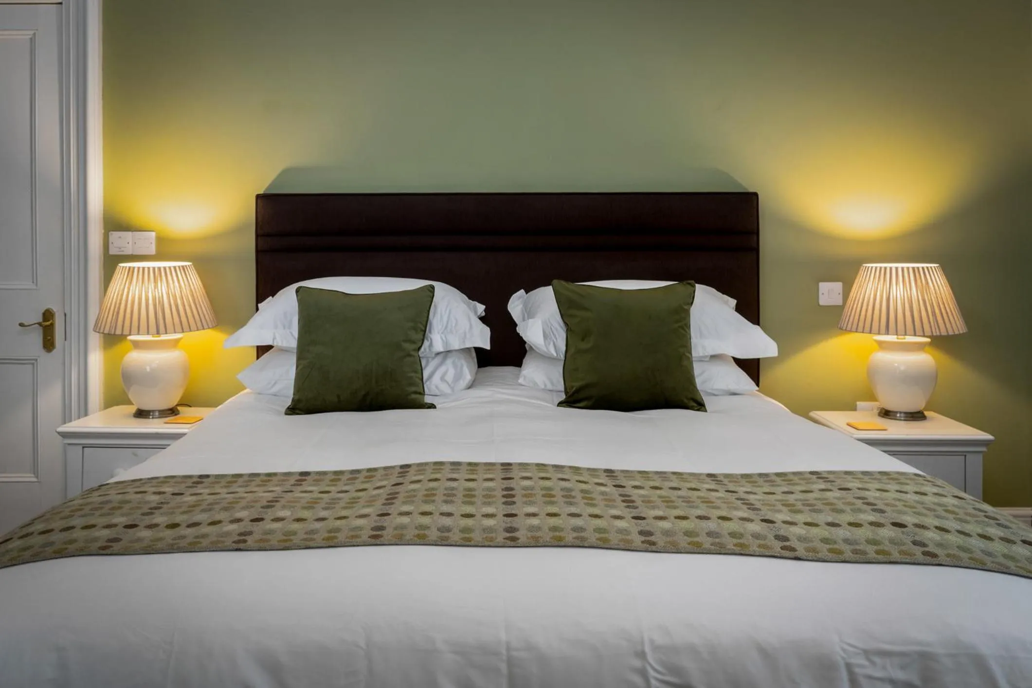 Bed in Caemorgan Mansion
