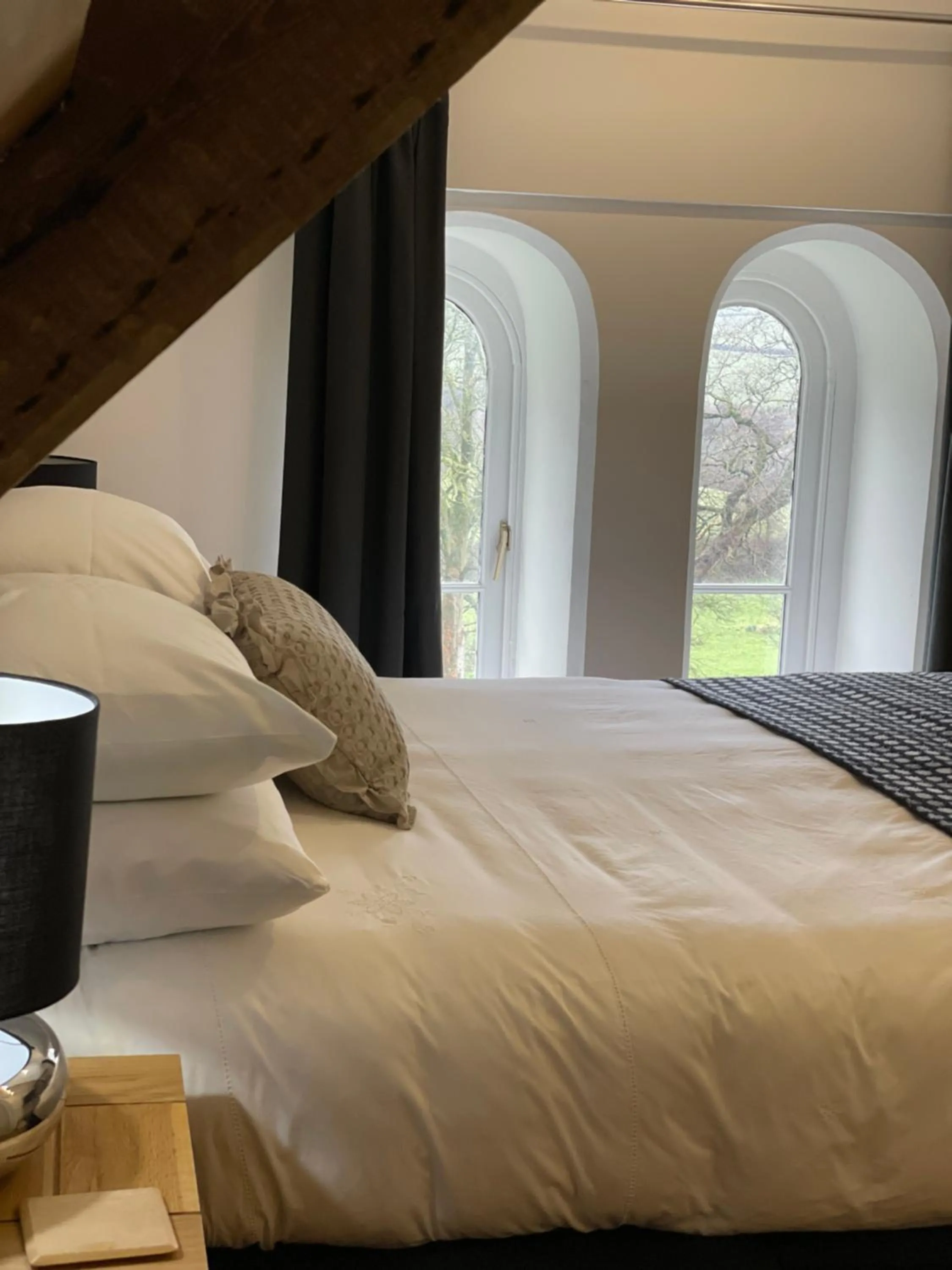 Bed in Caemorgan Mansion