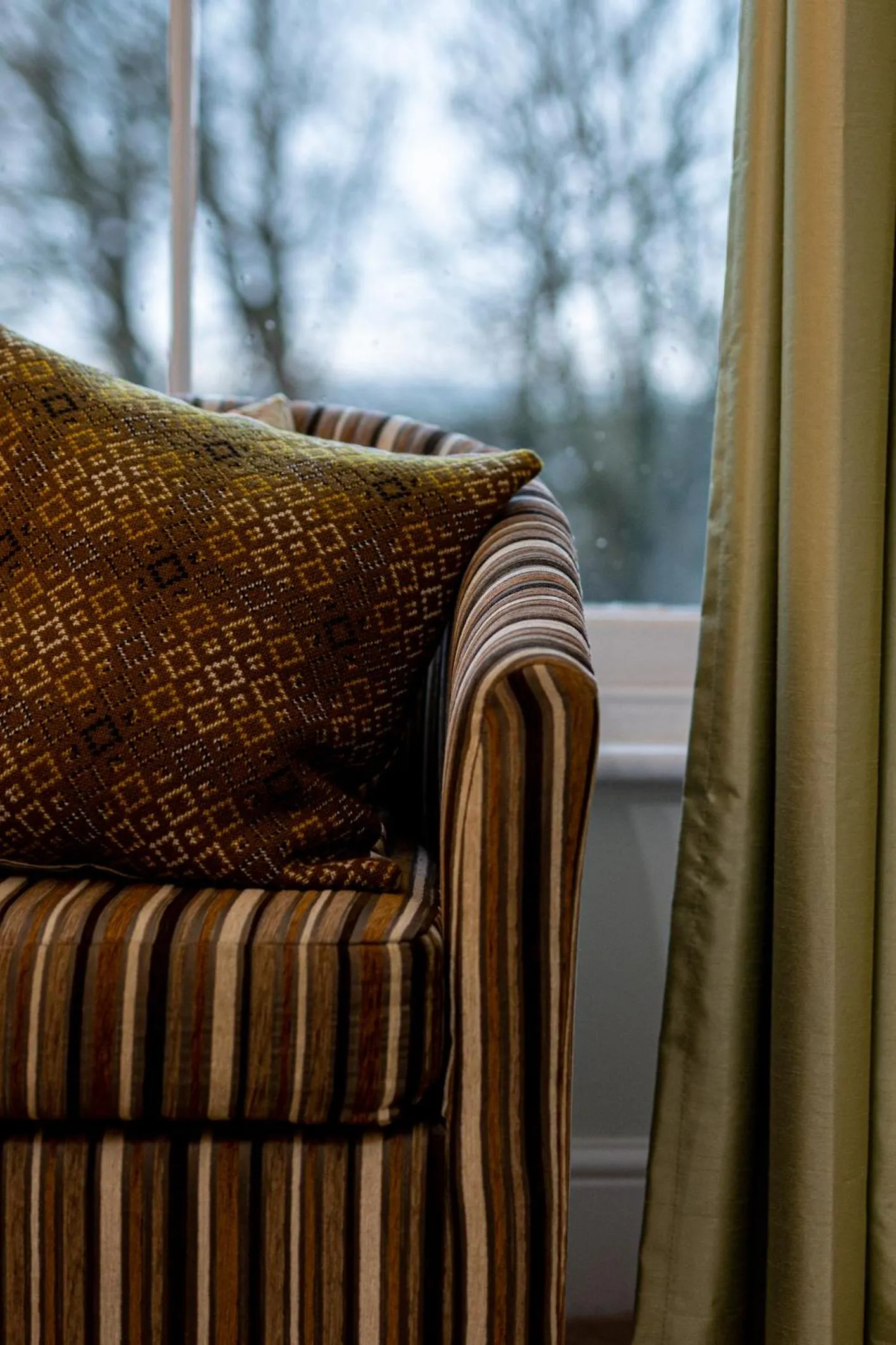 Seating area in Caemorgan Mansion