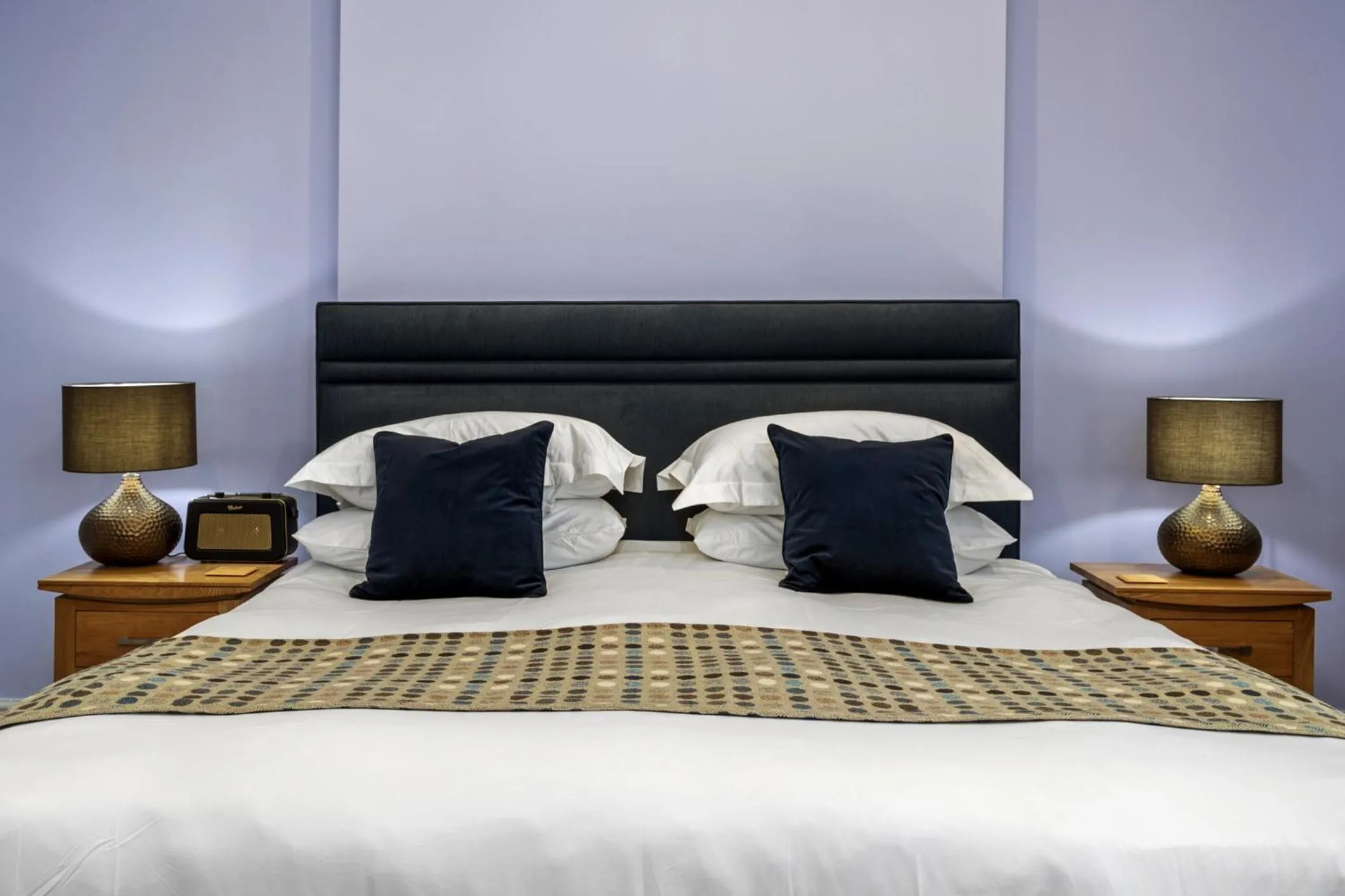 Bed in Caemorgan Mansion