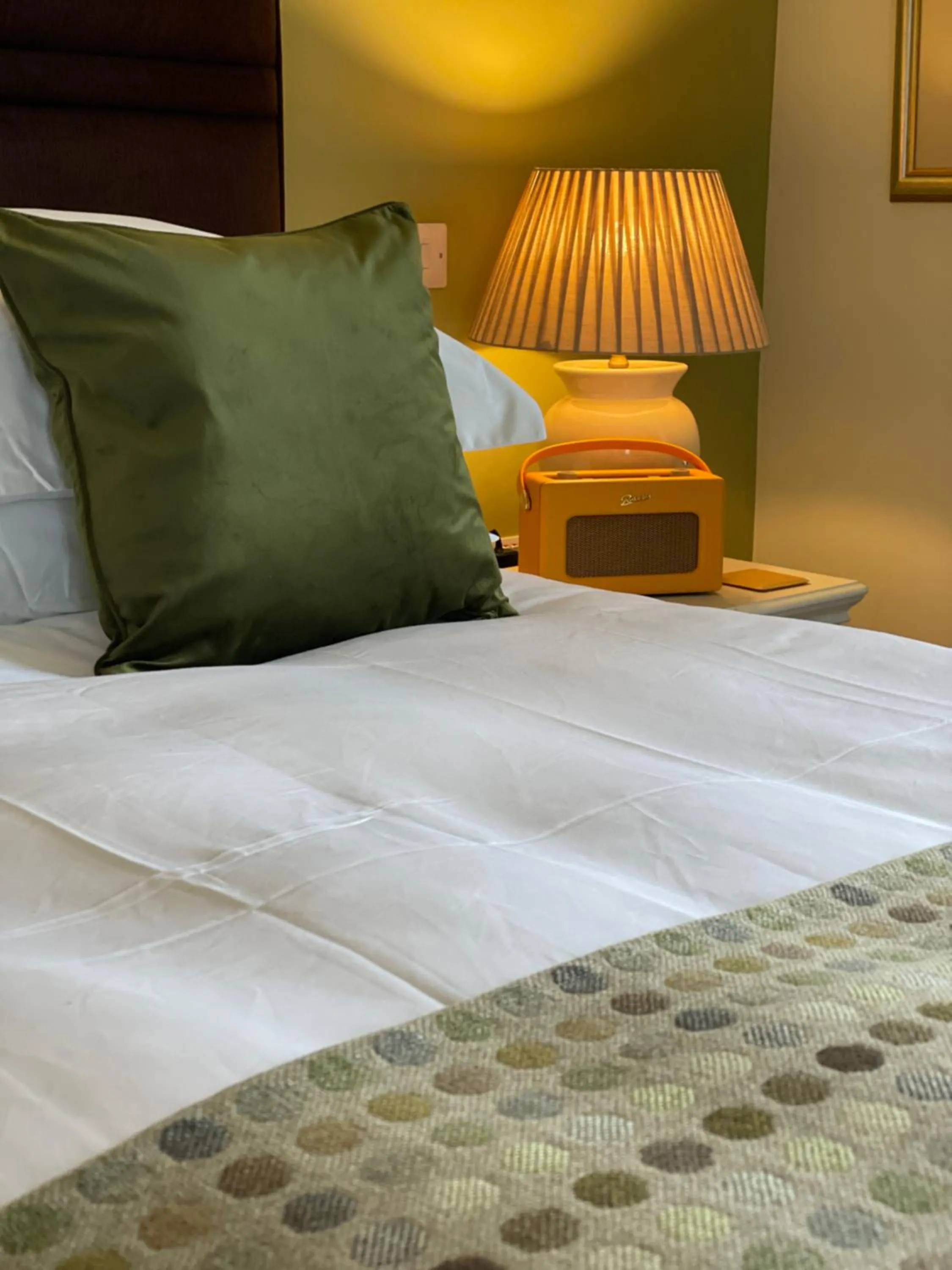 Bed in Caemorgan Mansion