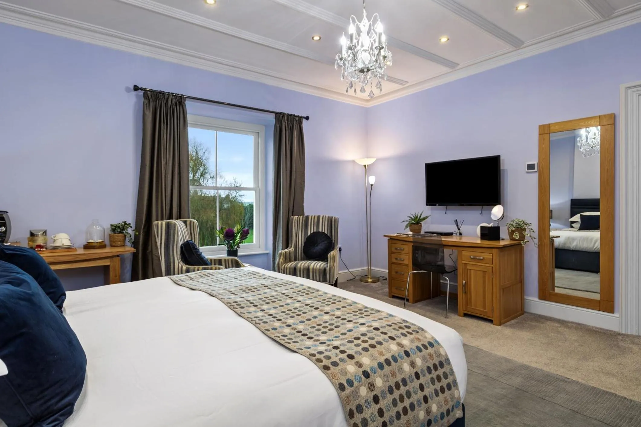 Bed in Caemorgan Mansion