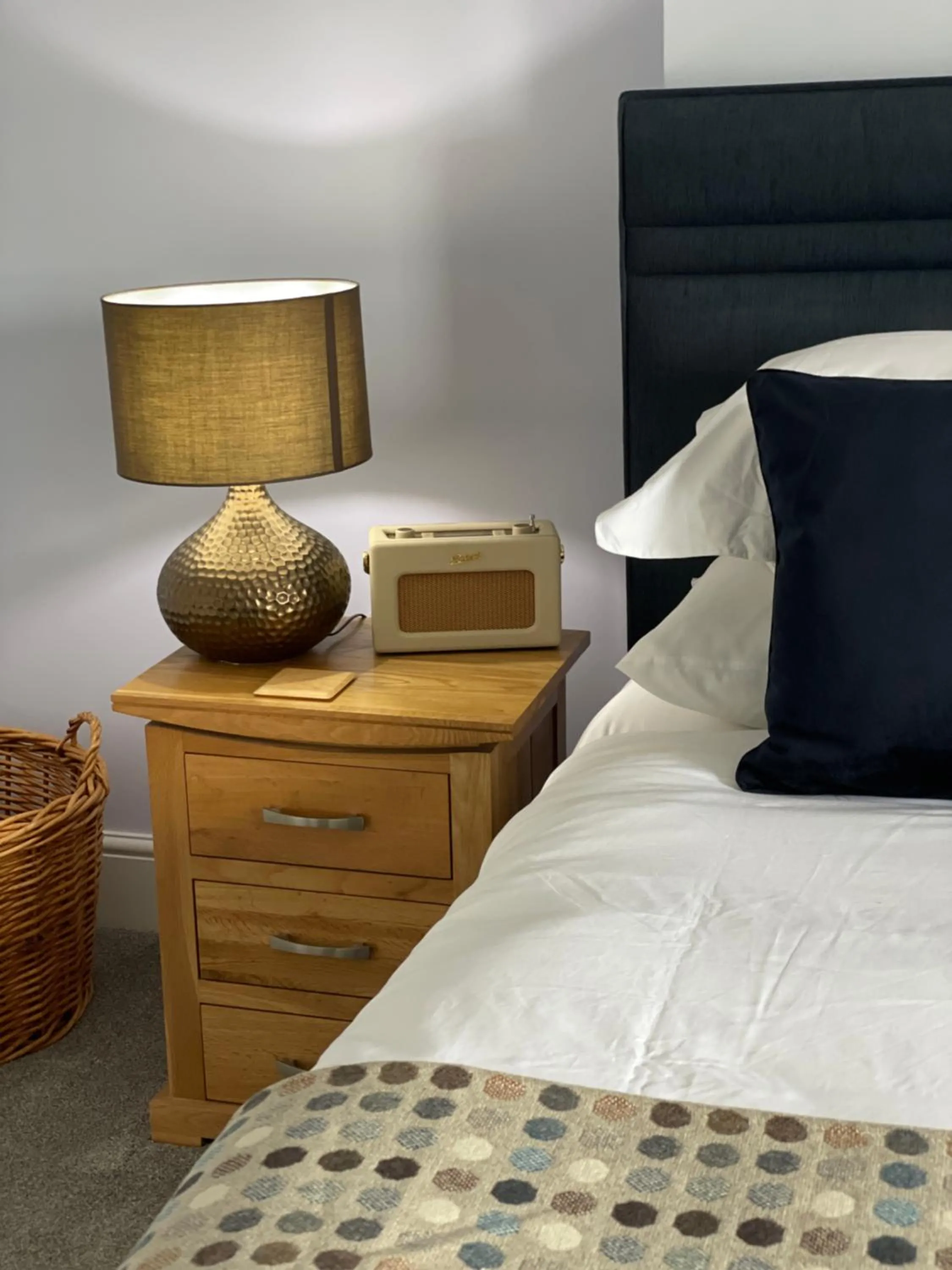 Bed in Caemorgan Mansion