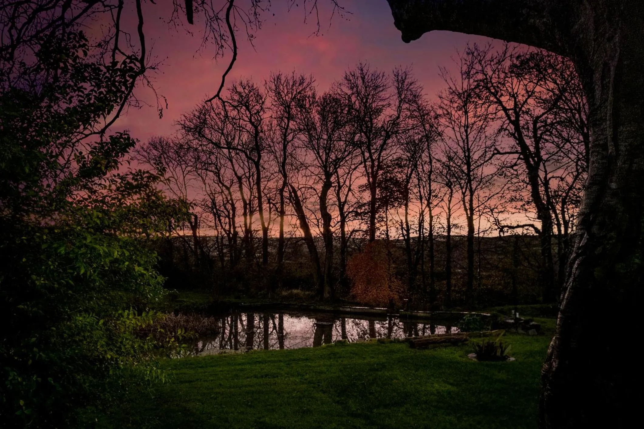 Natural landscape in Caemorgan Mansion