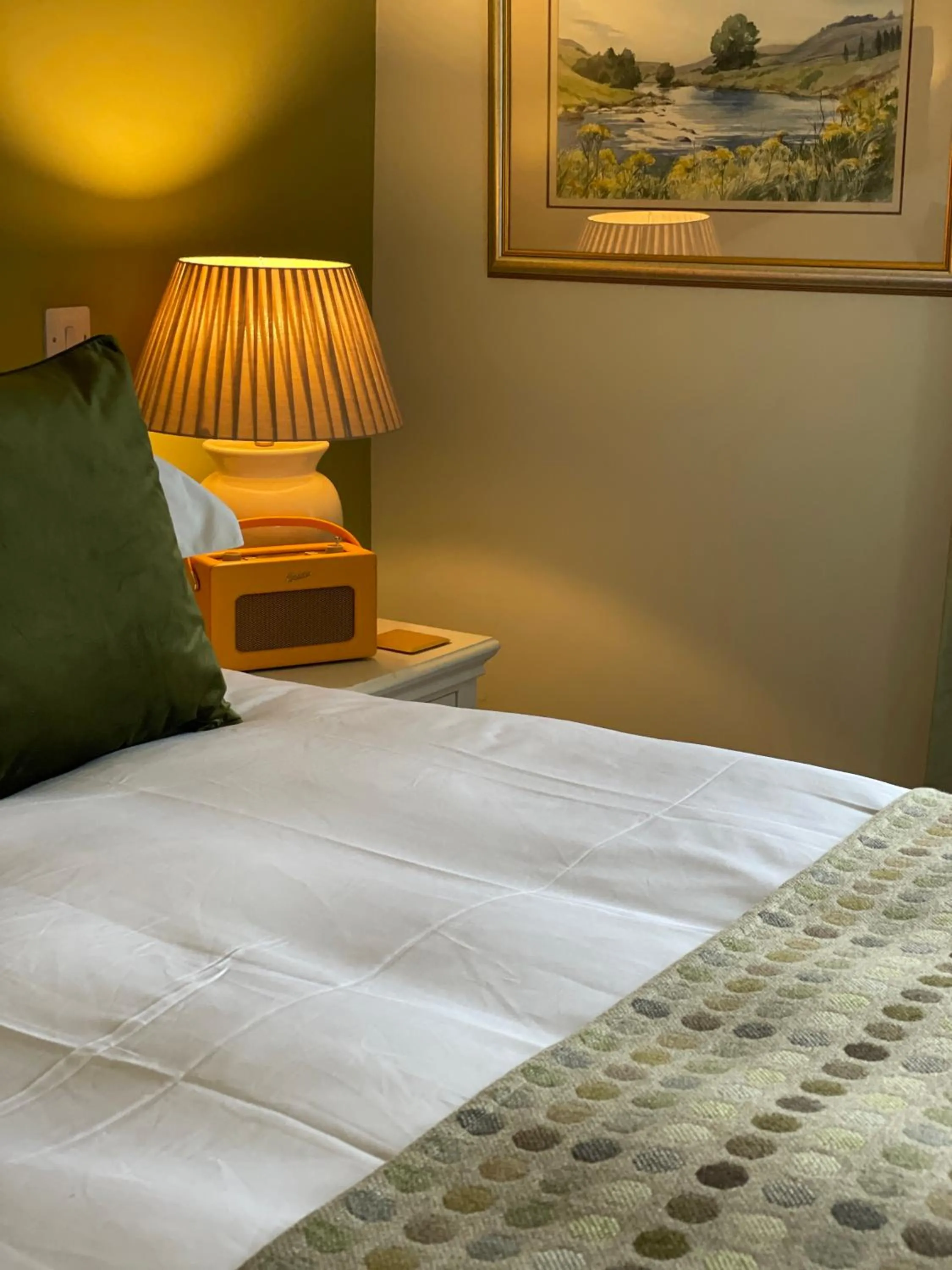 Bed in Caemorgan Mansion