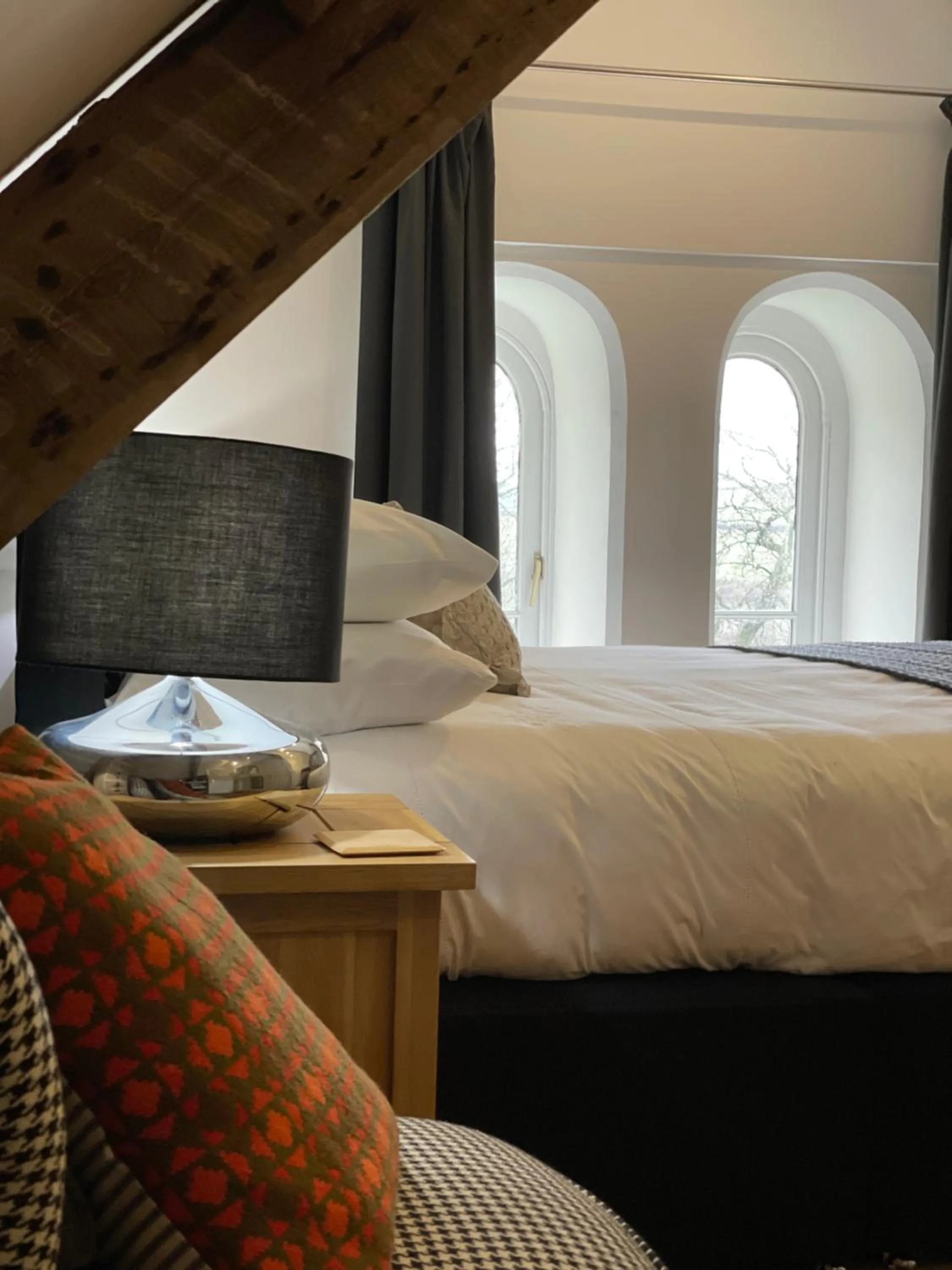 Bed in Caemorgan Mansion