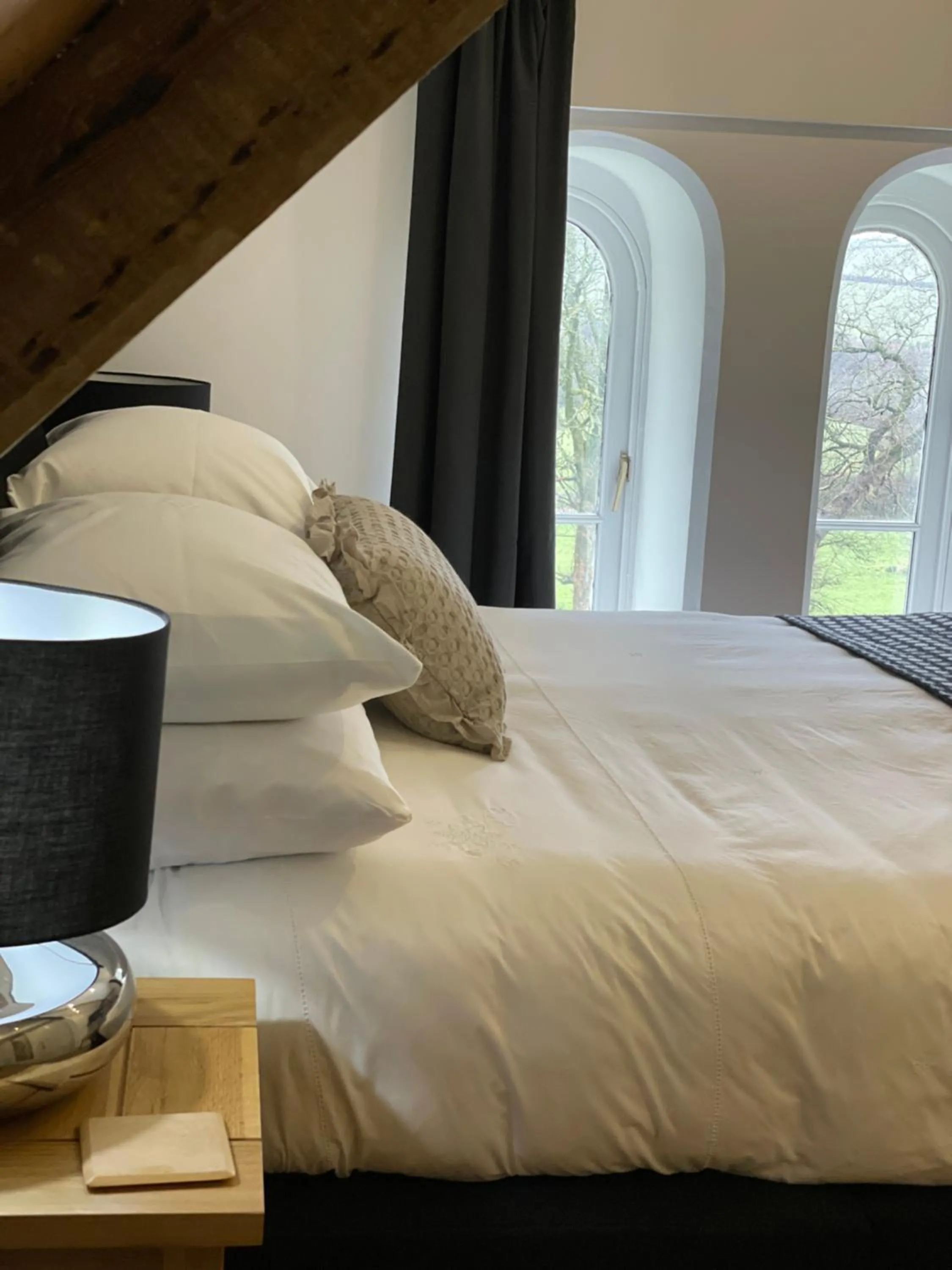 Bed in Caemorgan Mansion