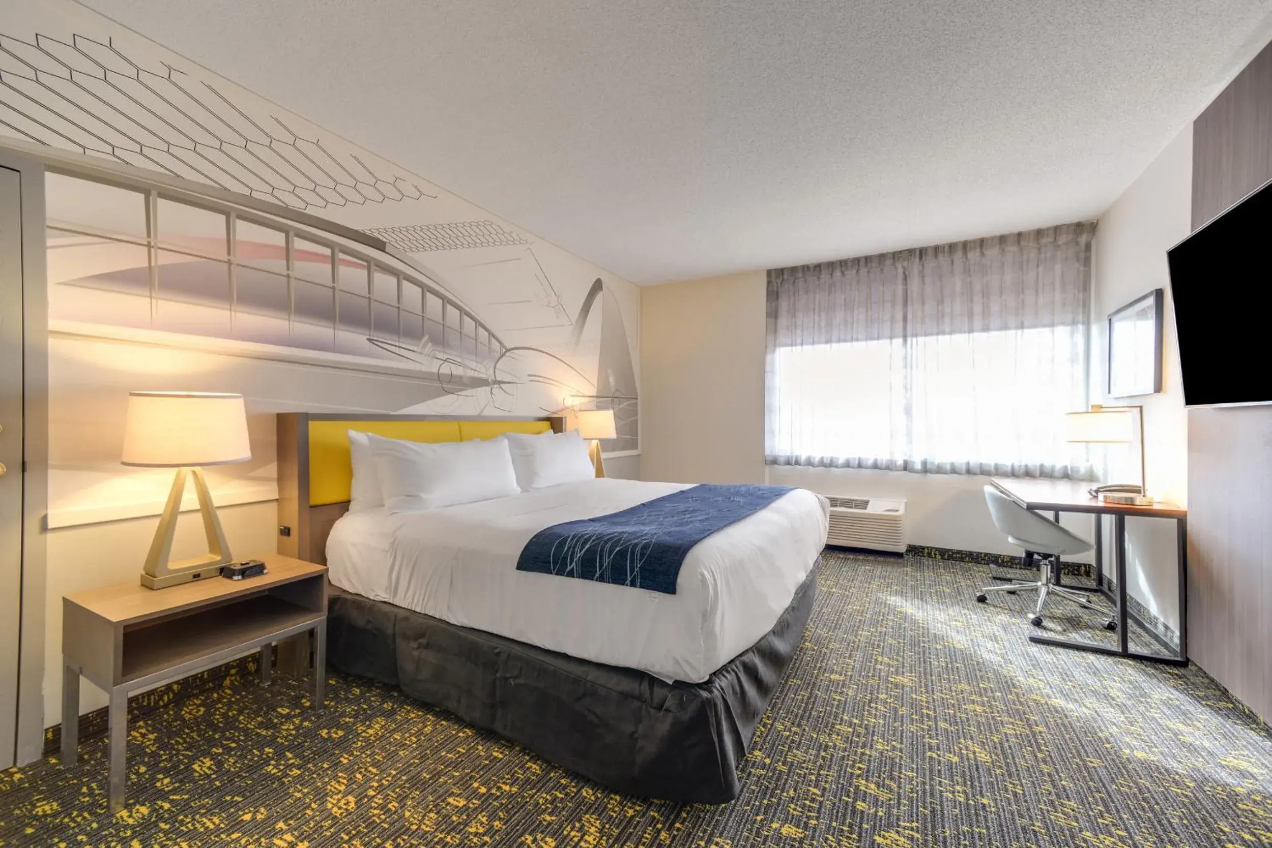 Bed in Saint Louis Airport Hotel Bed in Saint Louis Airport Hotel