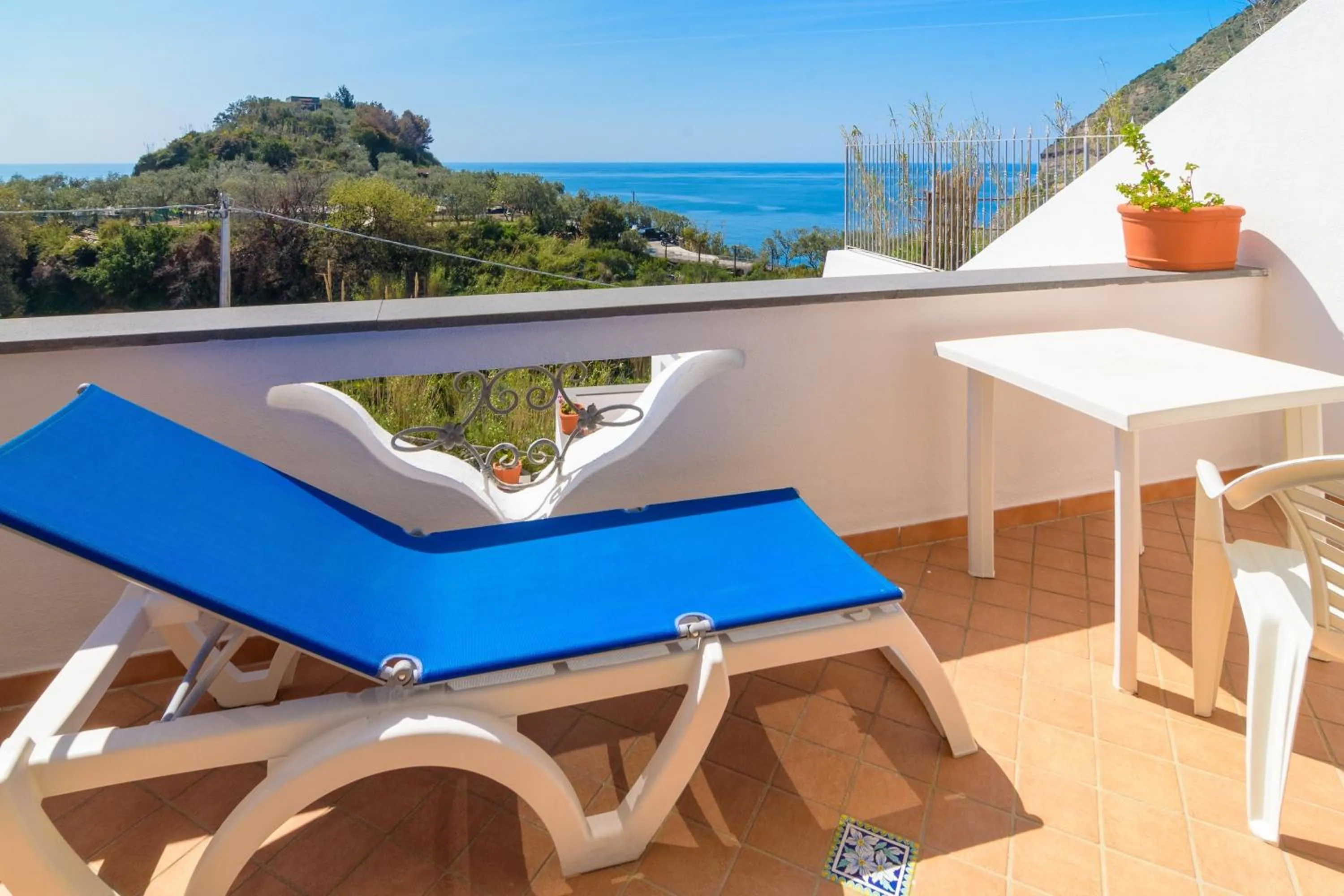 Balcony/Terrace in Hotel Villa Fumerie