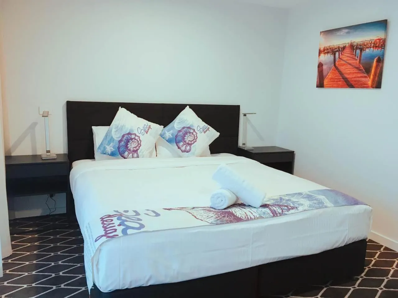 Bed in ODYSSEY APOLLO BAY