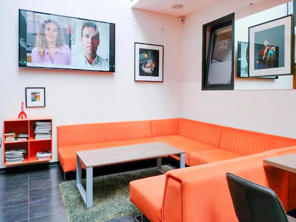 Living room in Dancenter Hotel Jomfru Ane