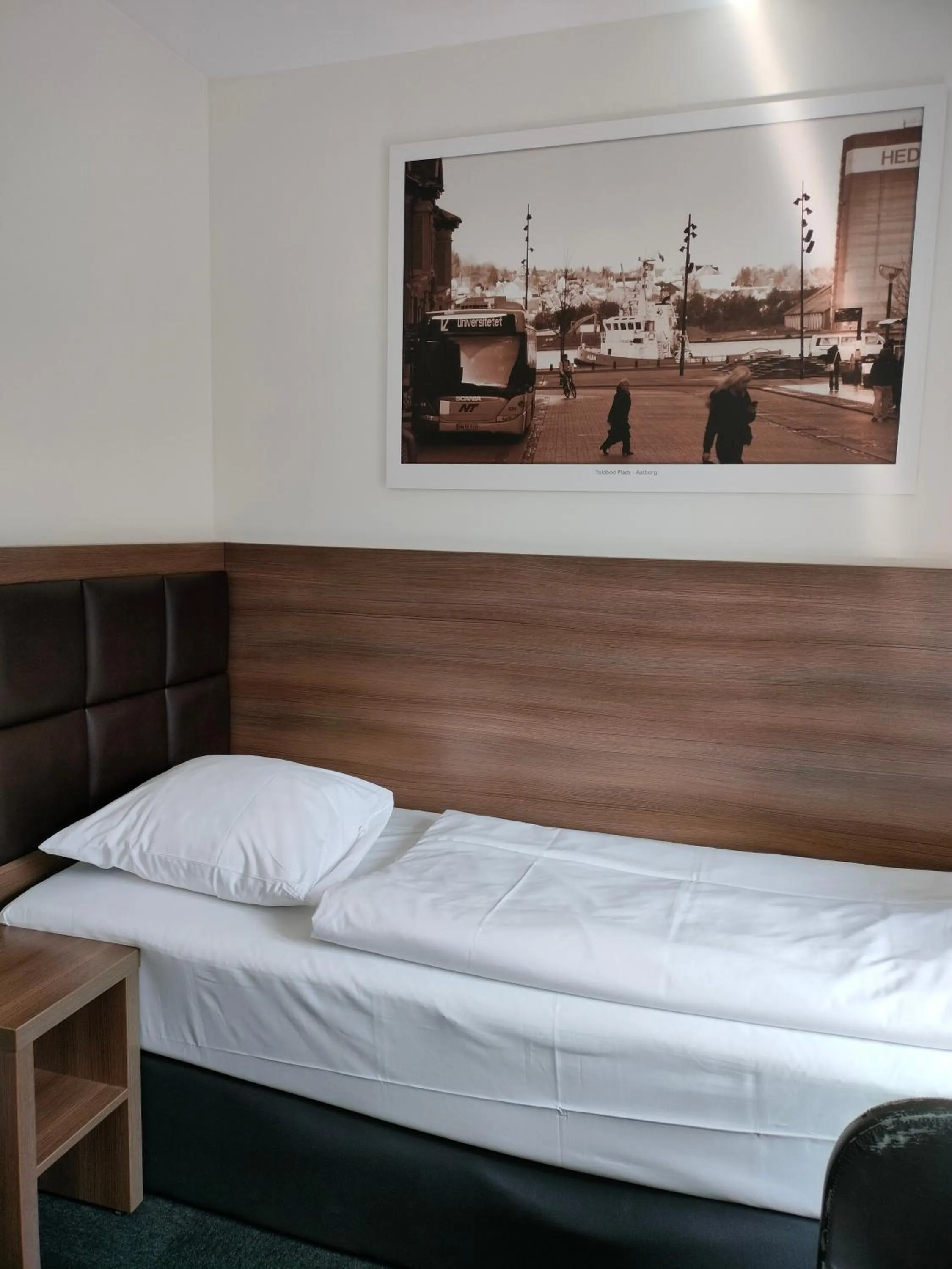 Bed in Dancenter Hotel Jomfru Ane