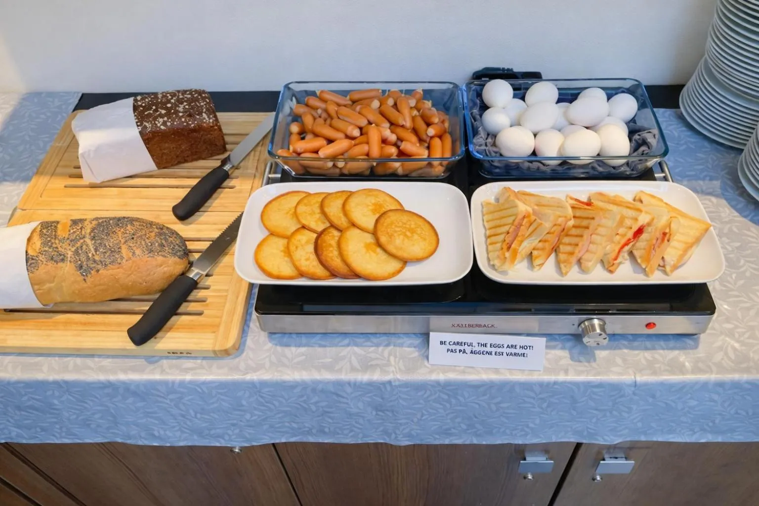 Food in Dancenter Hotel Jomfru Ane