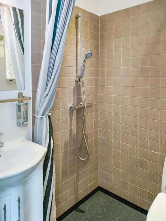 Bathroom in Dancenter Hotel Jomfru Ane