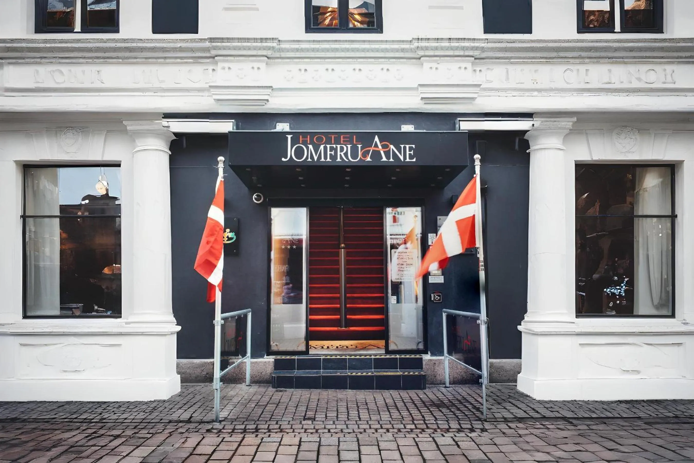 Property building in Dancenter Hotel Jomfru Ane