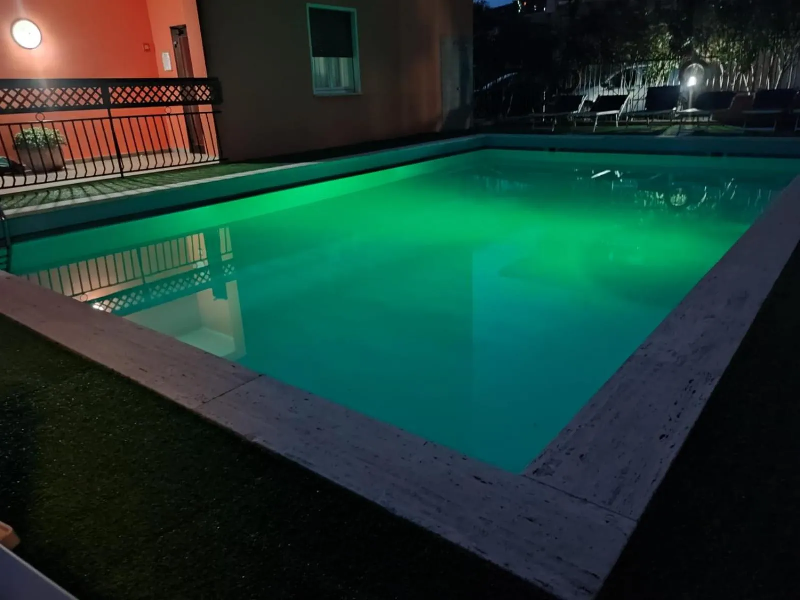 Garden in Albergo Villa Mimosa