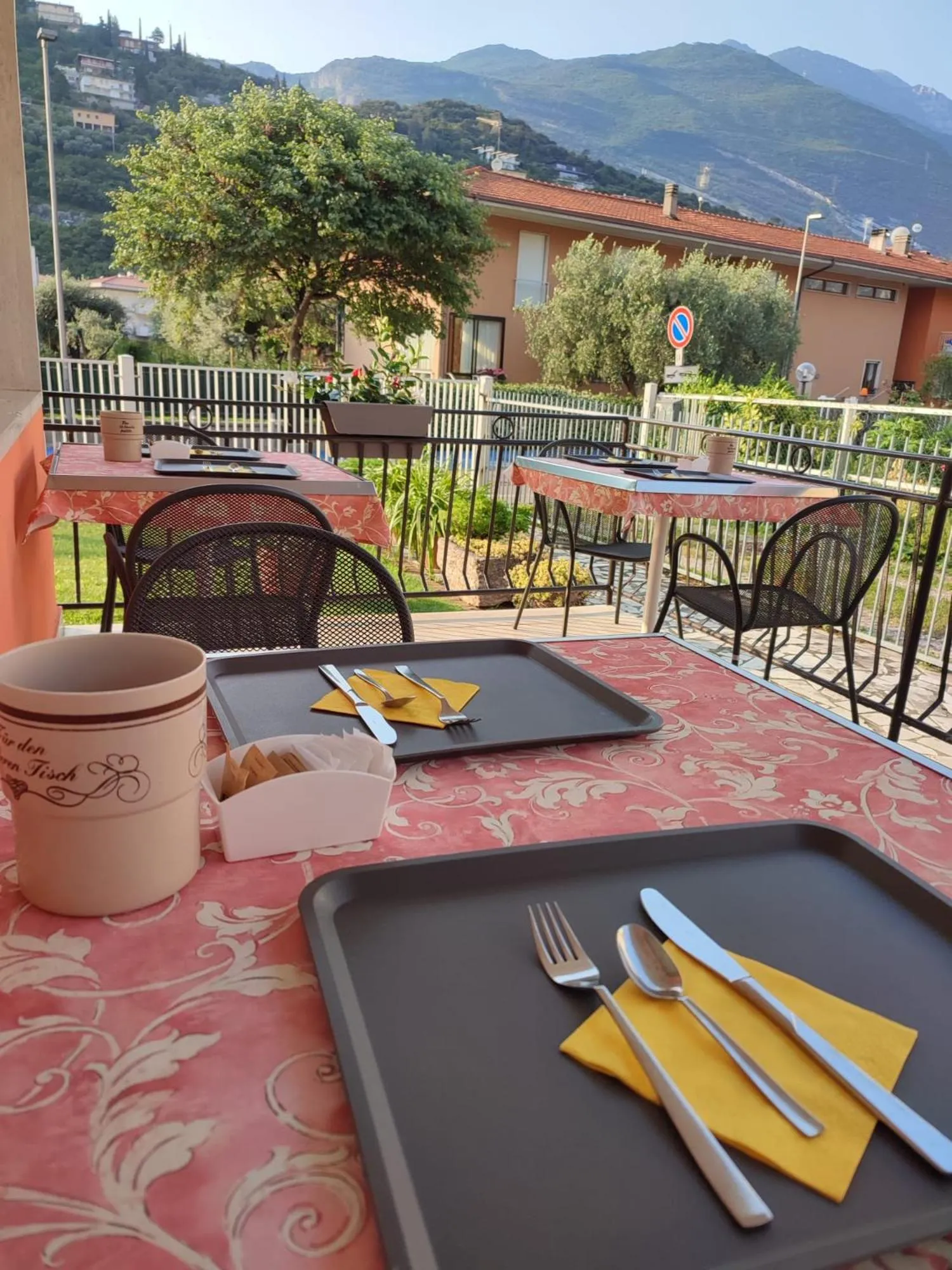 Garden in Albergo Villa Mimosa