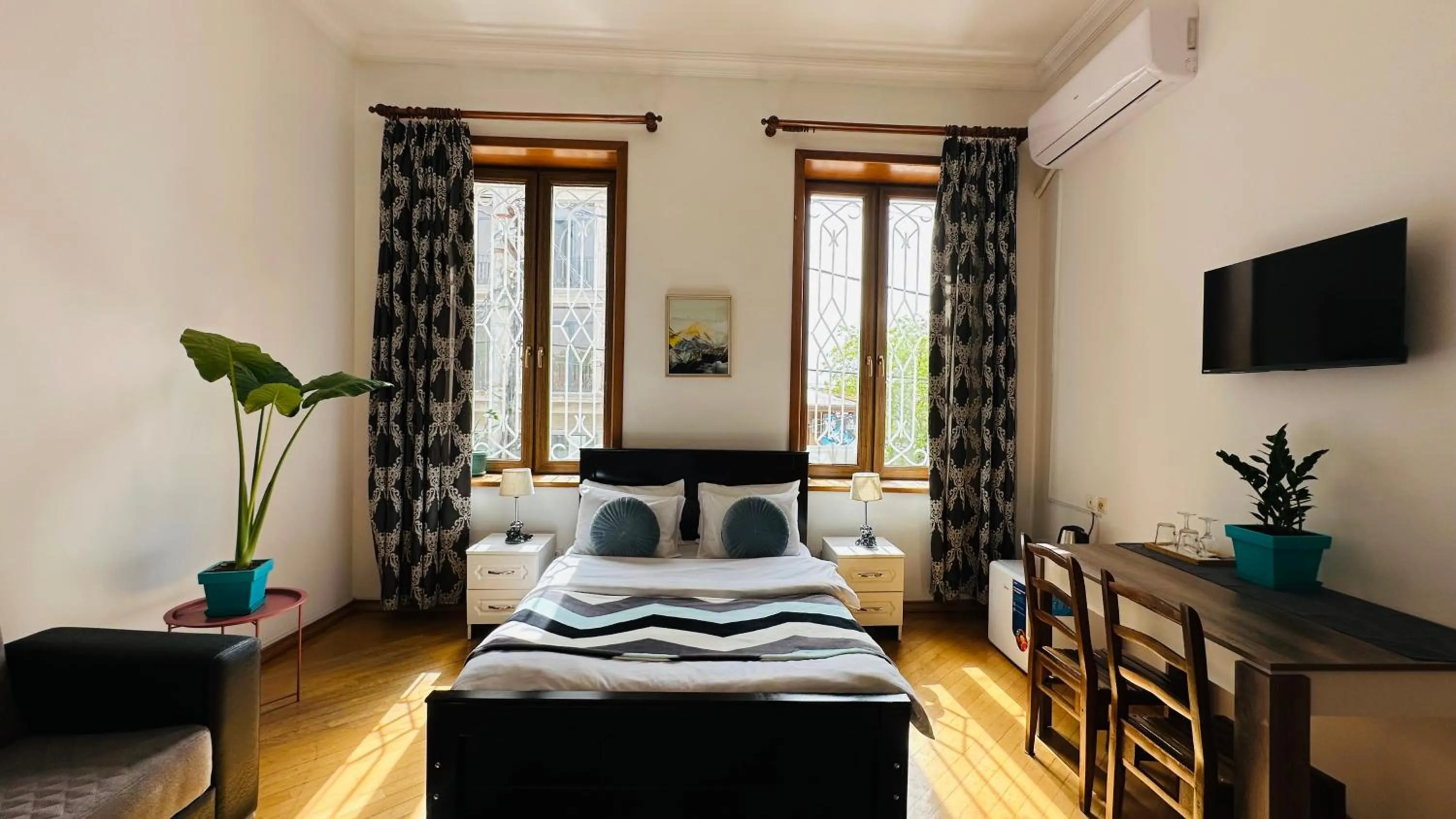 Bed in Hotel Tamar Mepe