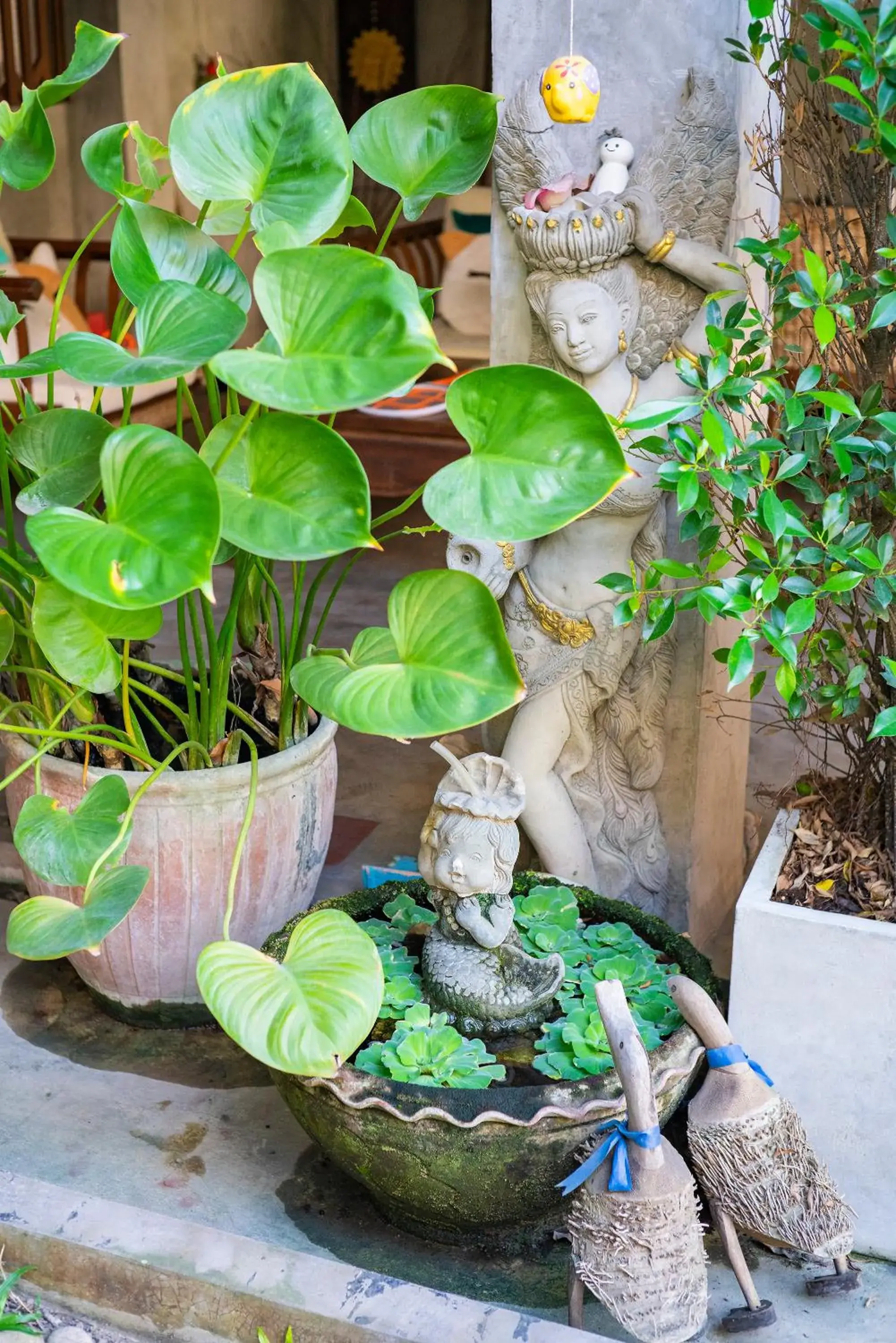 Garden view in Chiang Mai Summer Resort Garden view in Chiang Mai Summer Resort