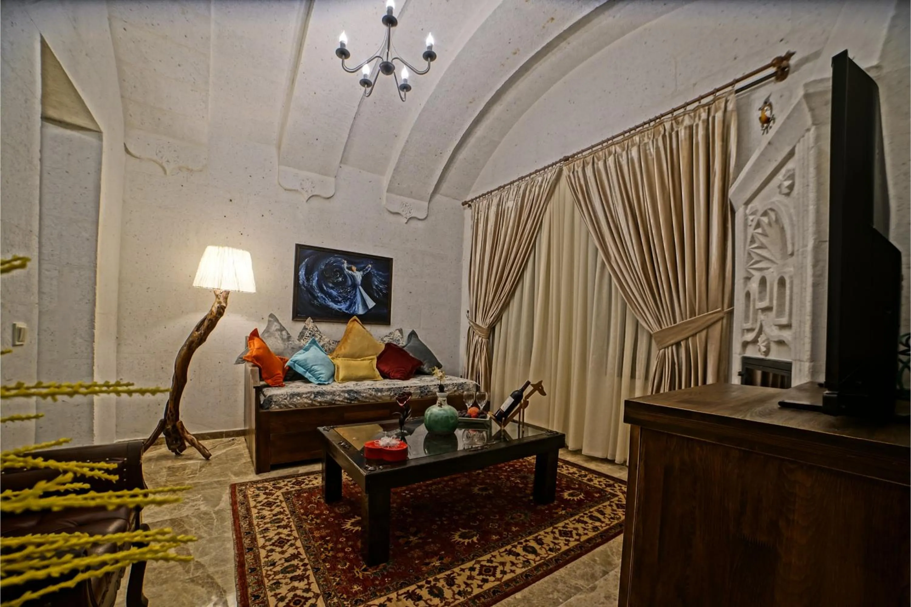 Seating area in Mira Cappadocia Hotel