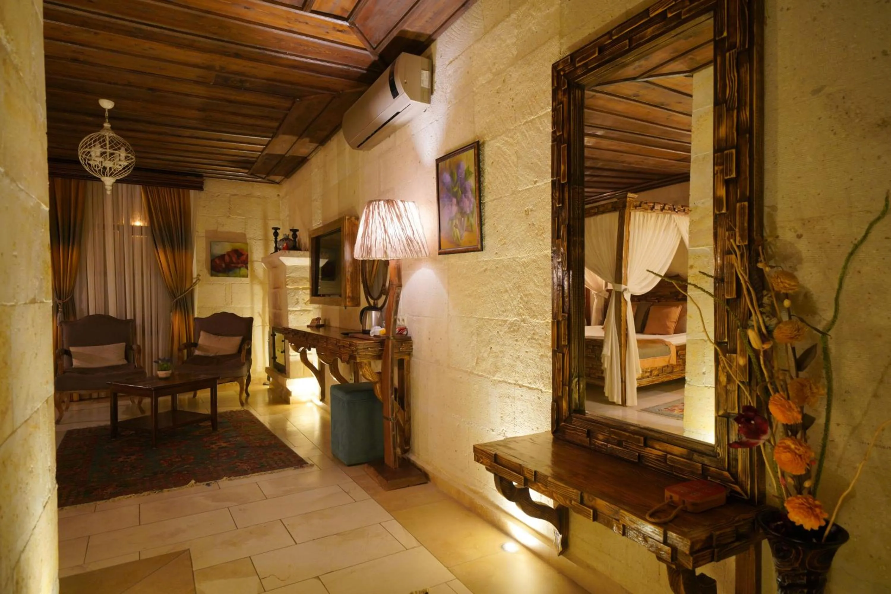 Seating area in Mira Cappadocia Hotel