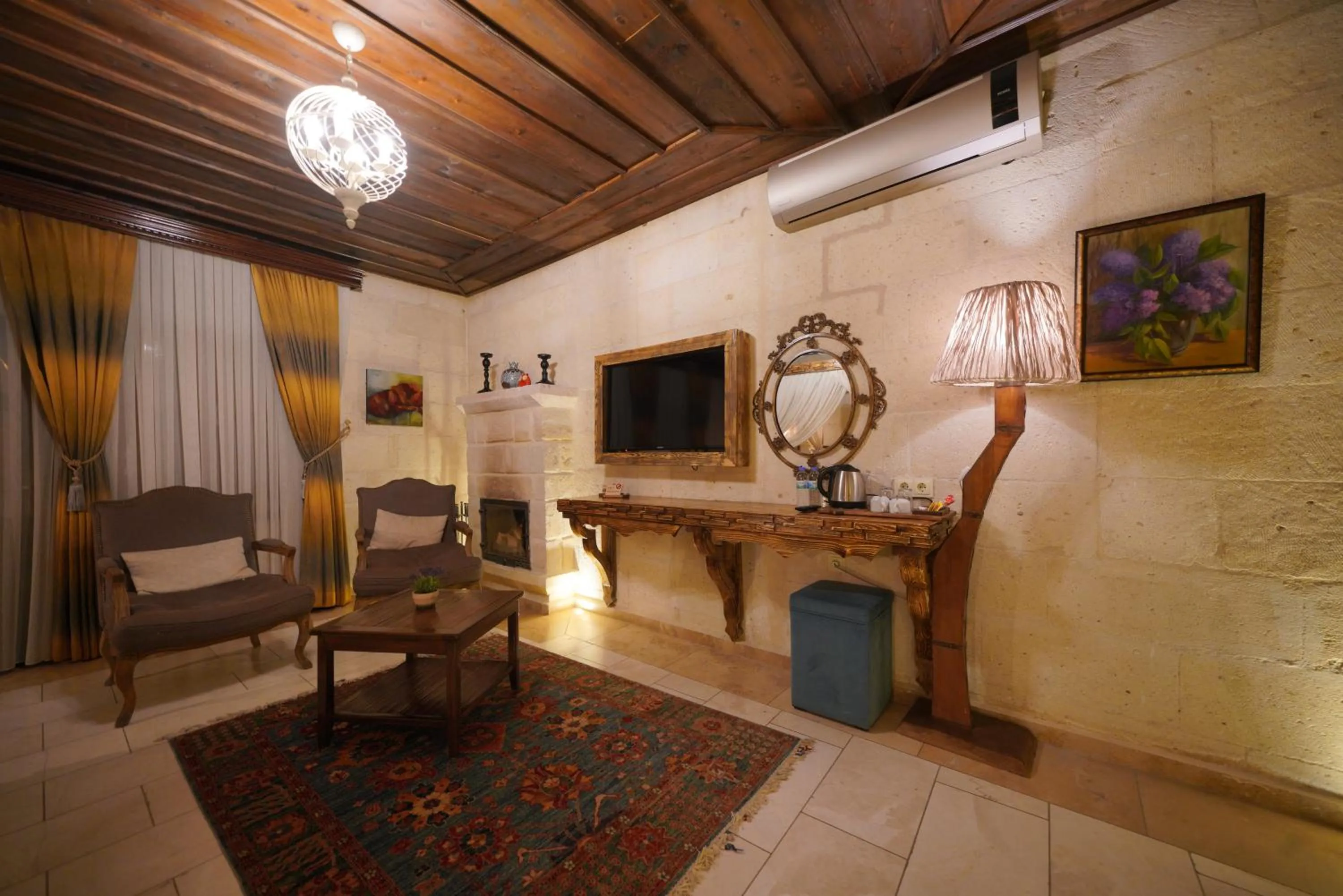 Seating area in Mira Cappadocia Hotel