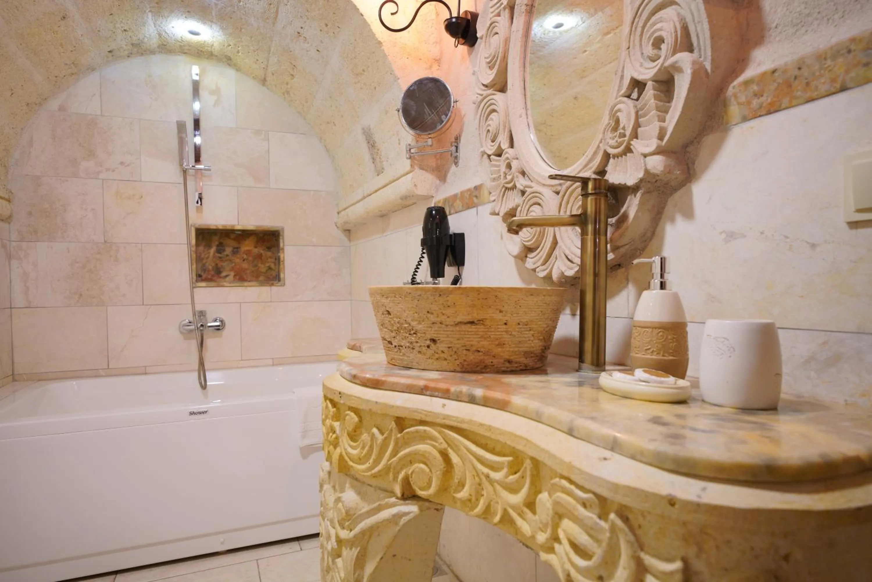 Bathroom in Mira Cappadocia Hotel