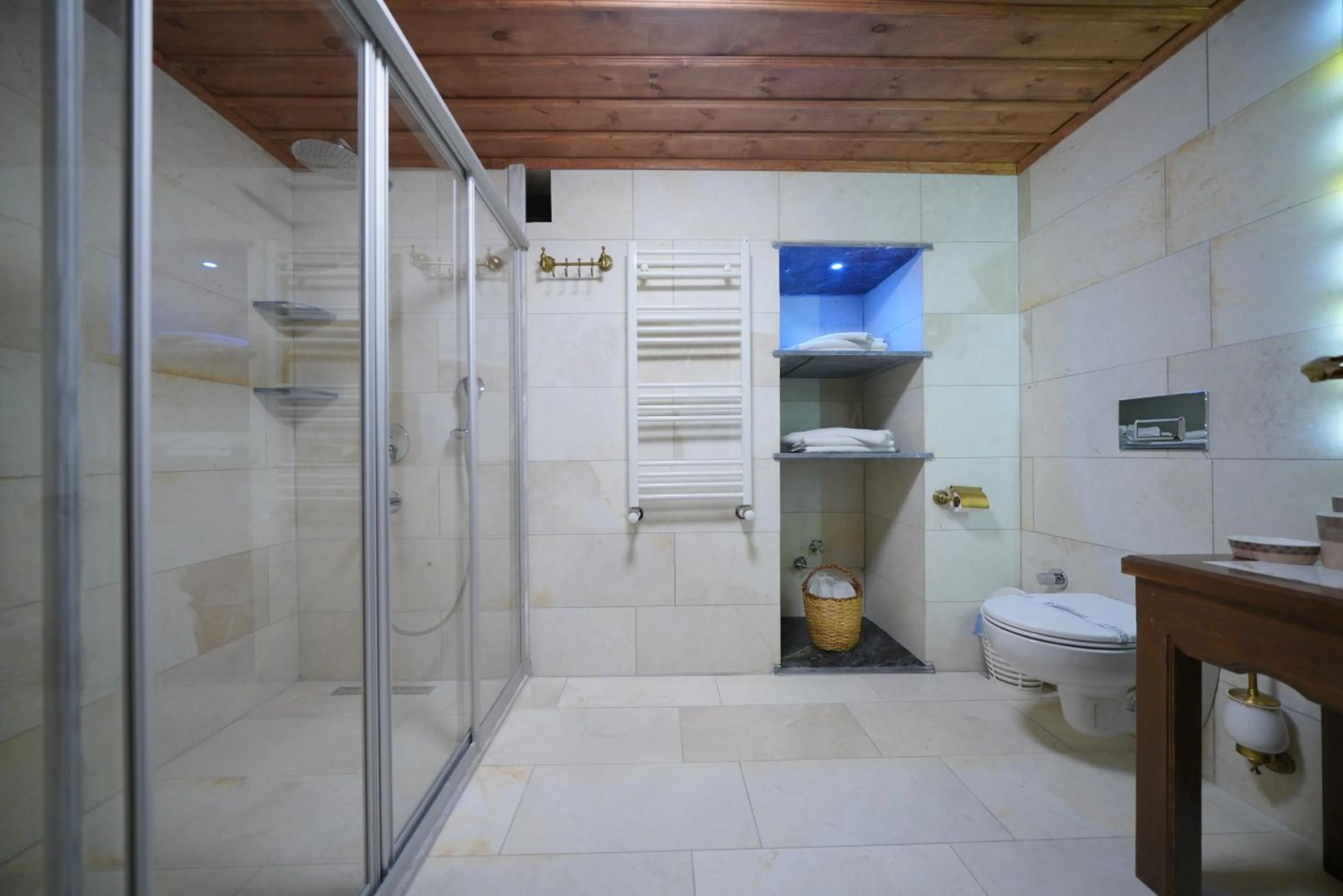 Shower in Mira Cappadocia Hotel