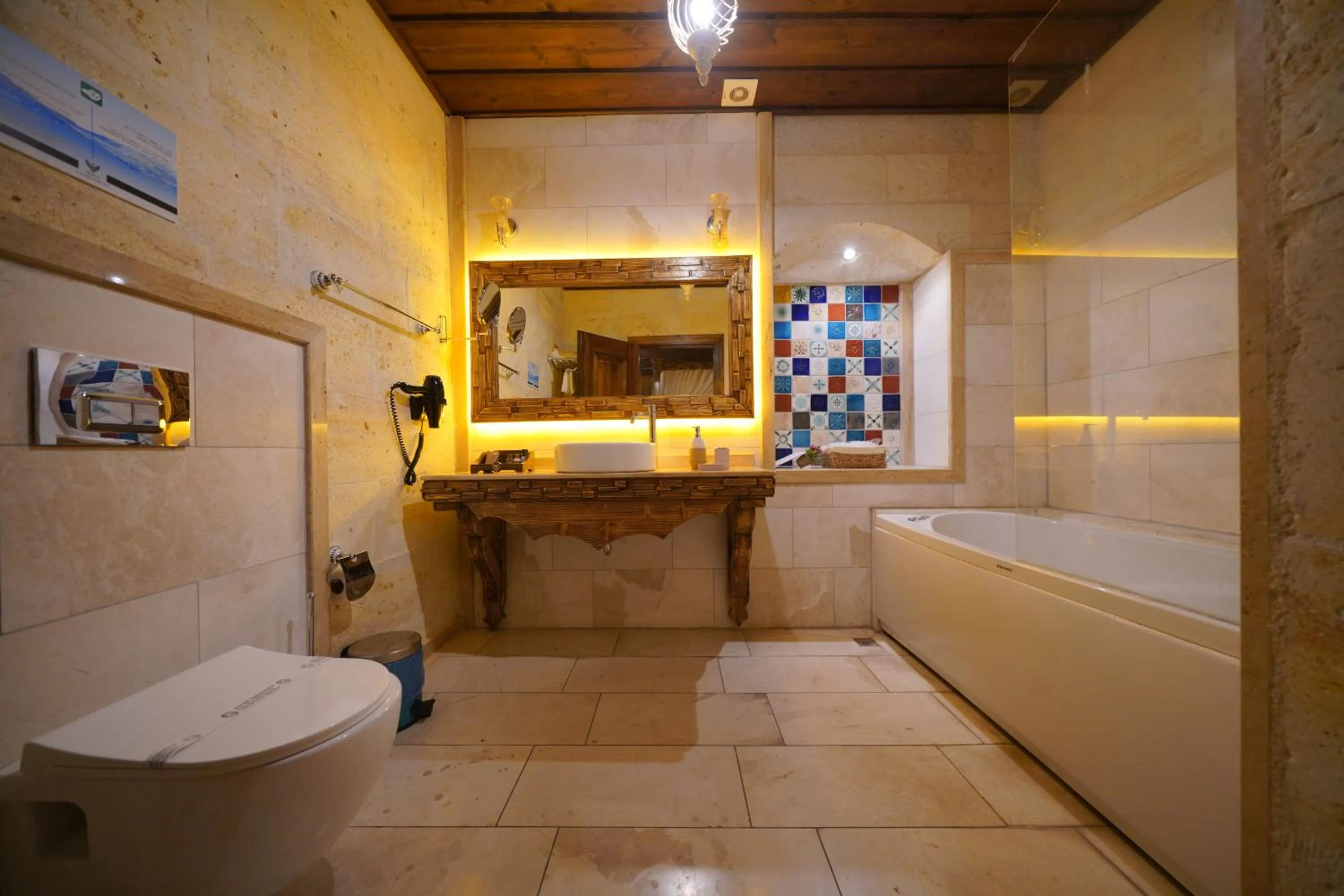 Toilet in Mira Cappadocia Hotel