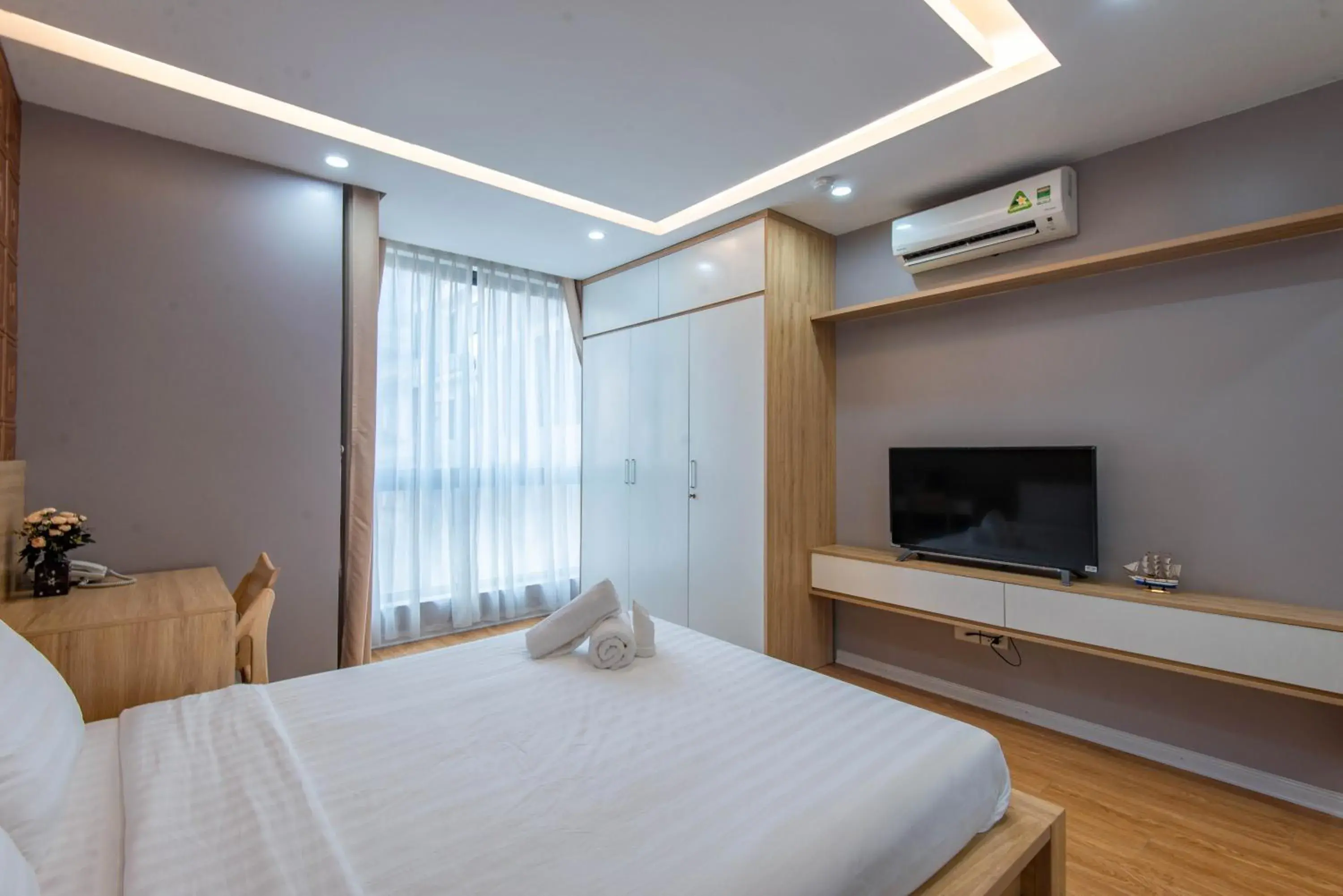 Bed in 22housing Hotel & Residence 81 Linh Lang Bed in 22housing Hotel & Residence 81 Linh Lang