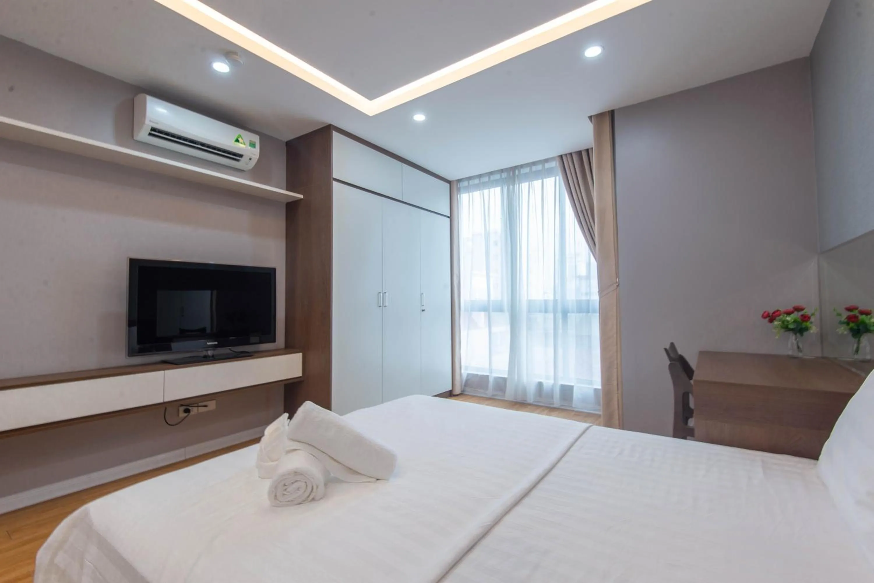 Bed in 22housing Hotel & Residence 81 Linh Lang