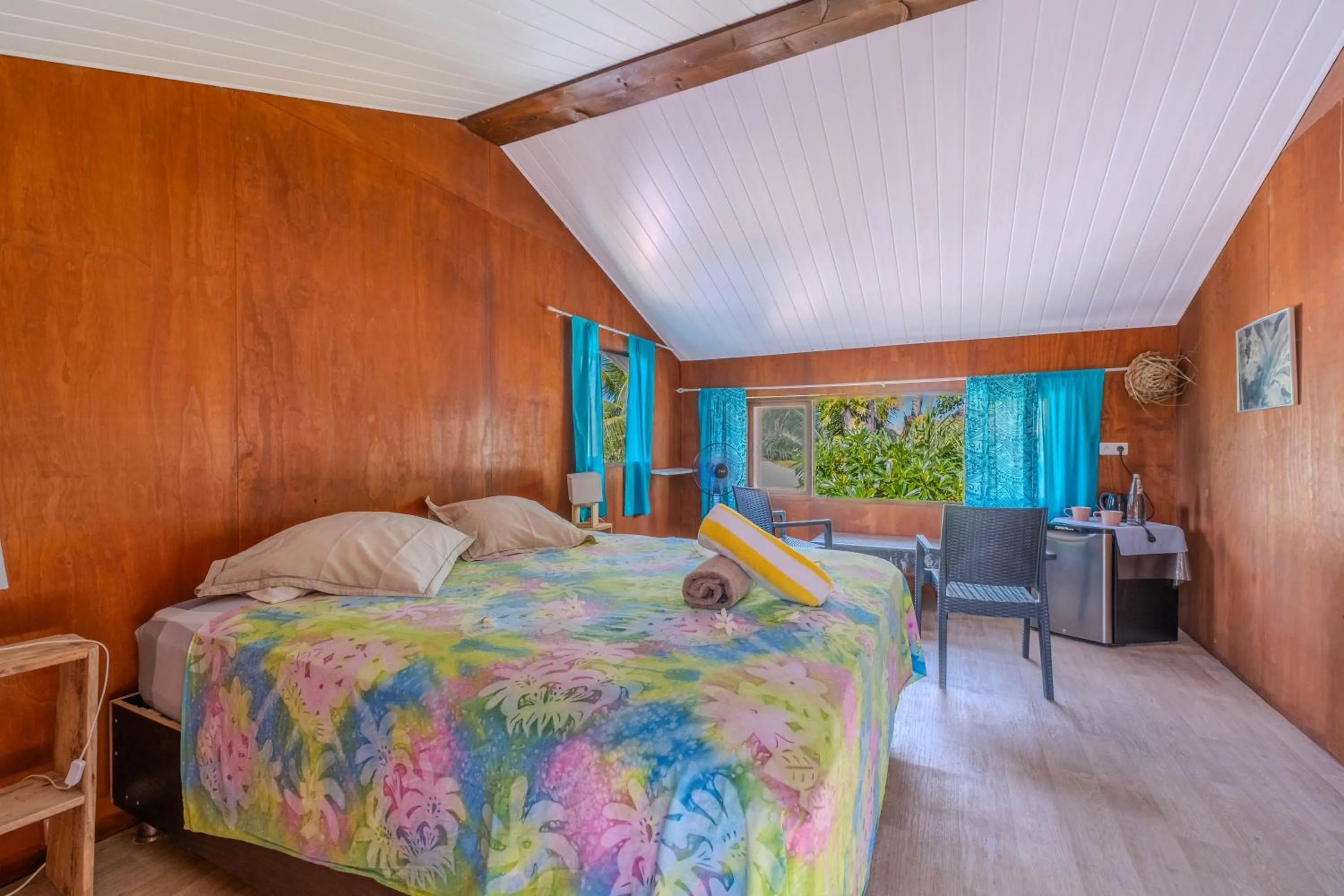 Double Room with Sea View in Matira house