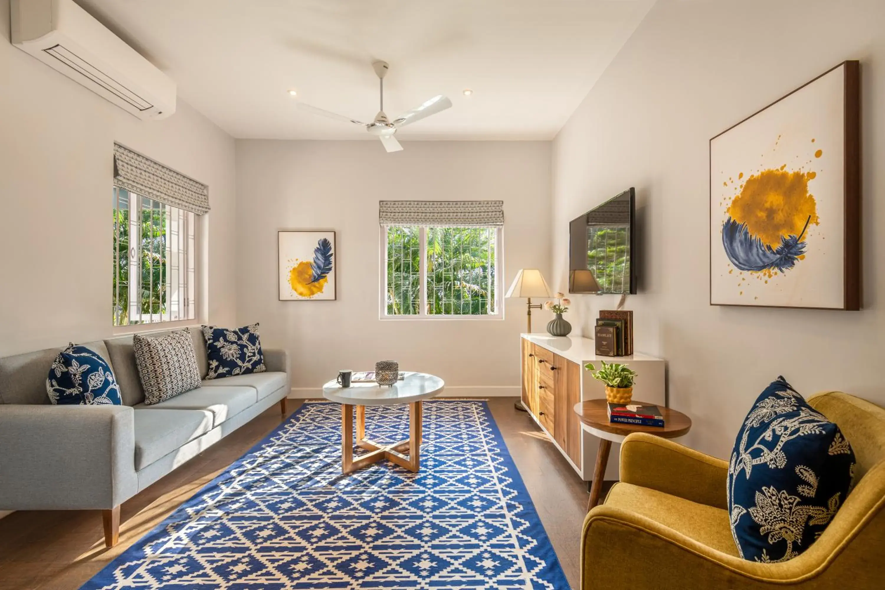 Living room in amã Stays & Trails, Braganza House Living room in amã Stays & Trails, Braganza House