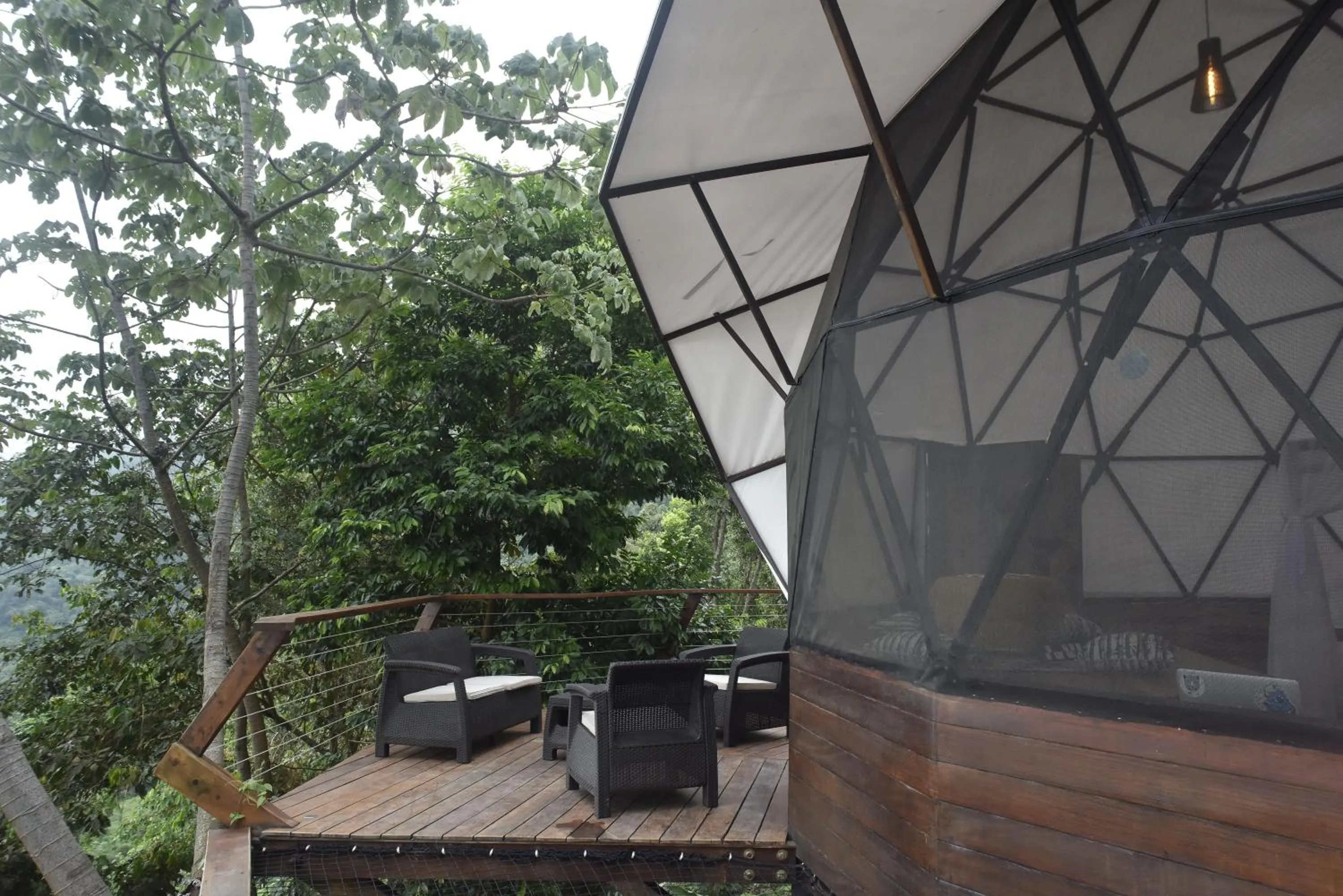 Patio in Trekker Glamping - EcoLodge Boutique