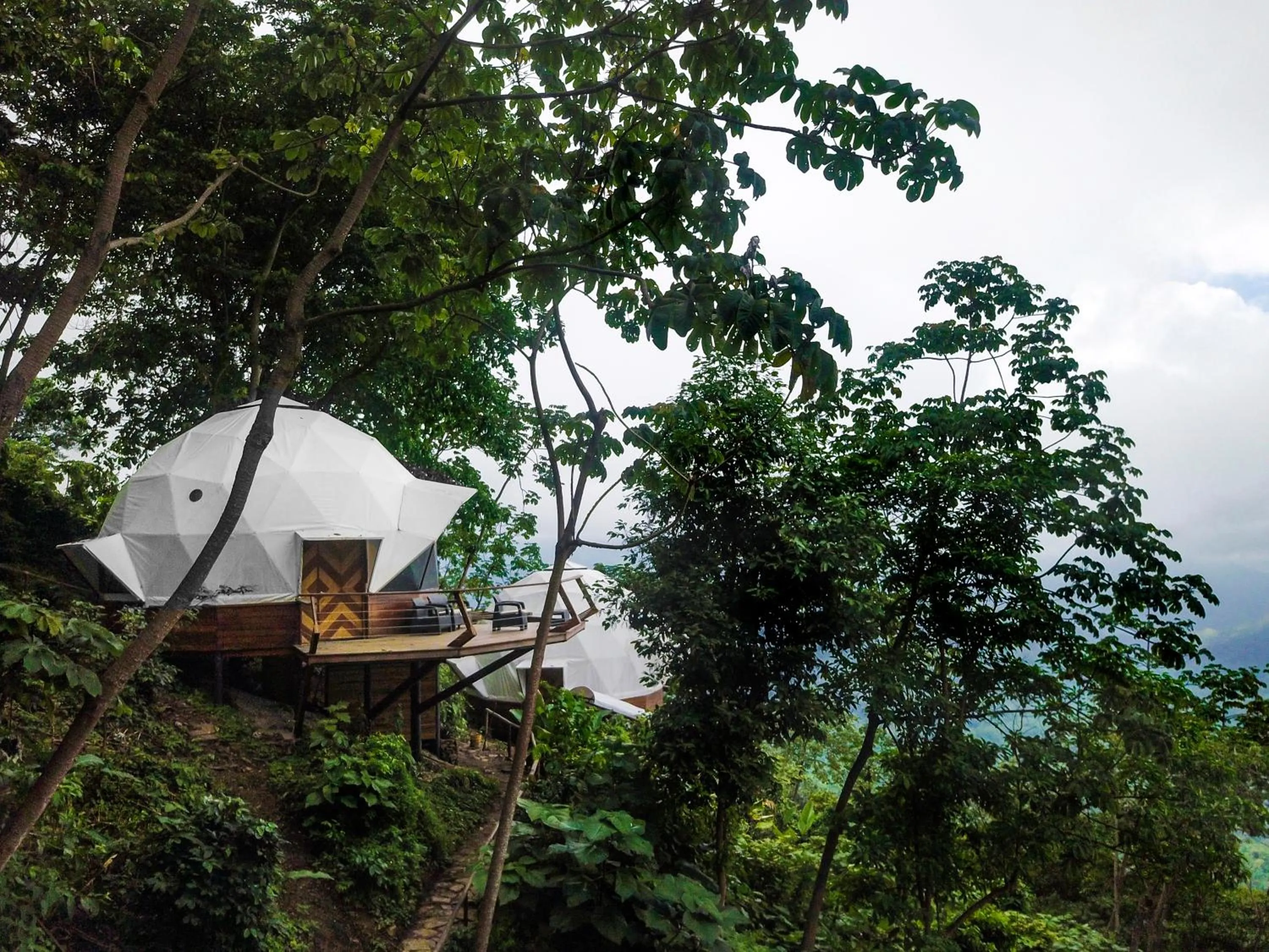 Patio in Trekker Glamping - EcoLodge Boutique