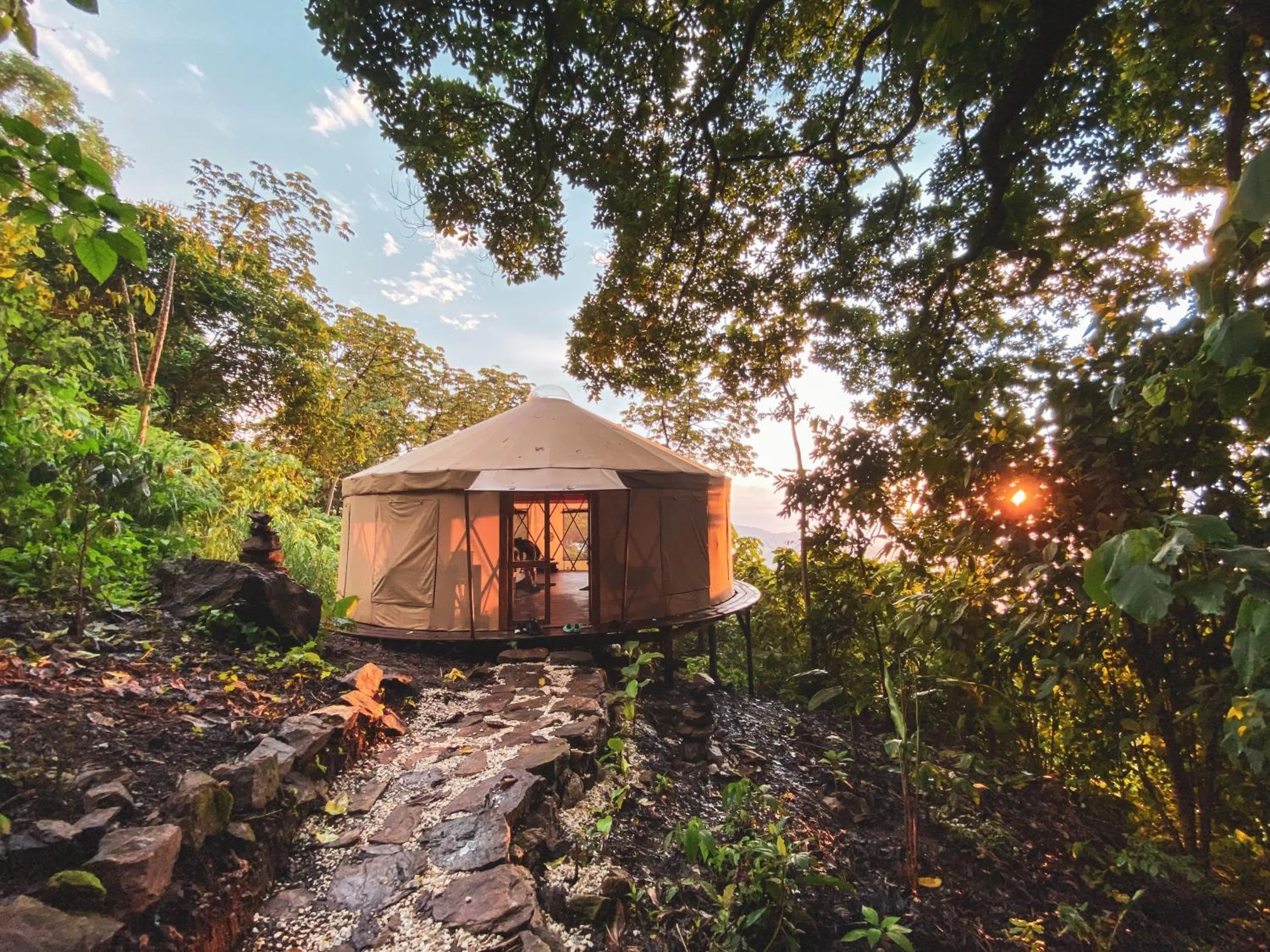 Garden in Trekker Glamping - EcoLodge Boutique