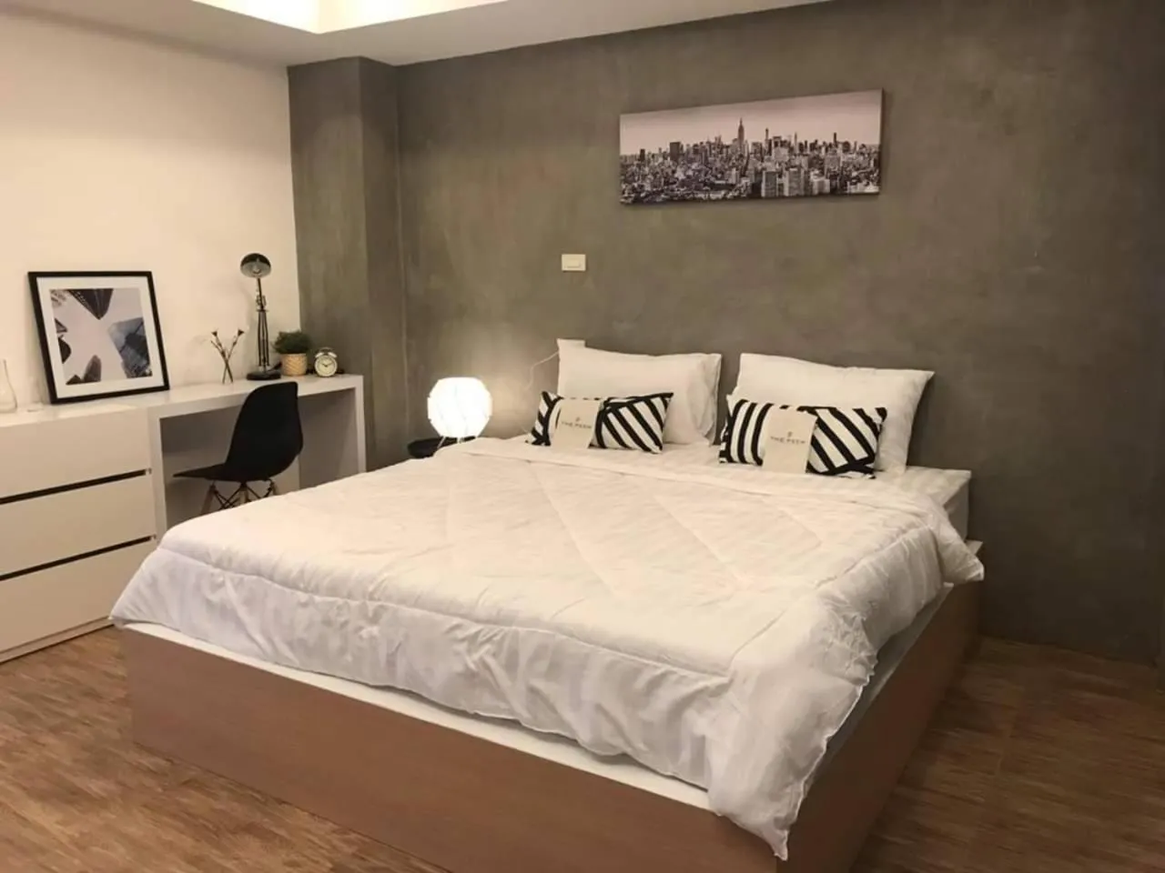 Bed in The Peem Hotel