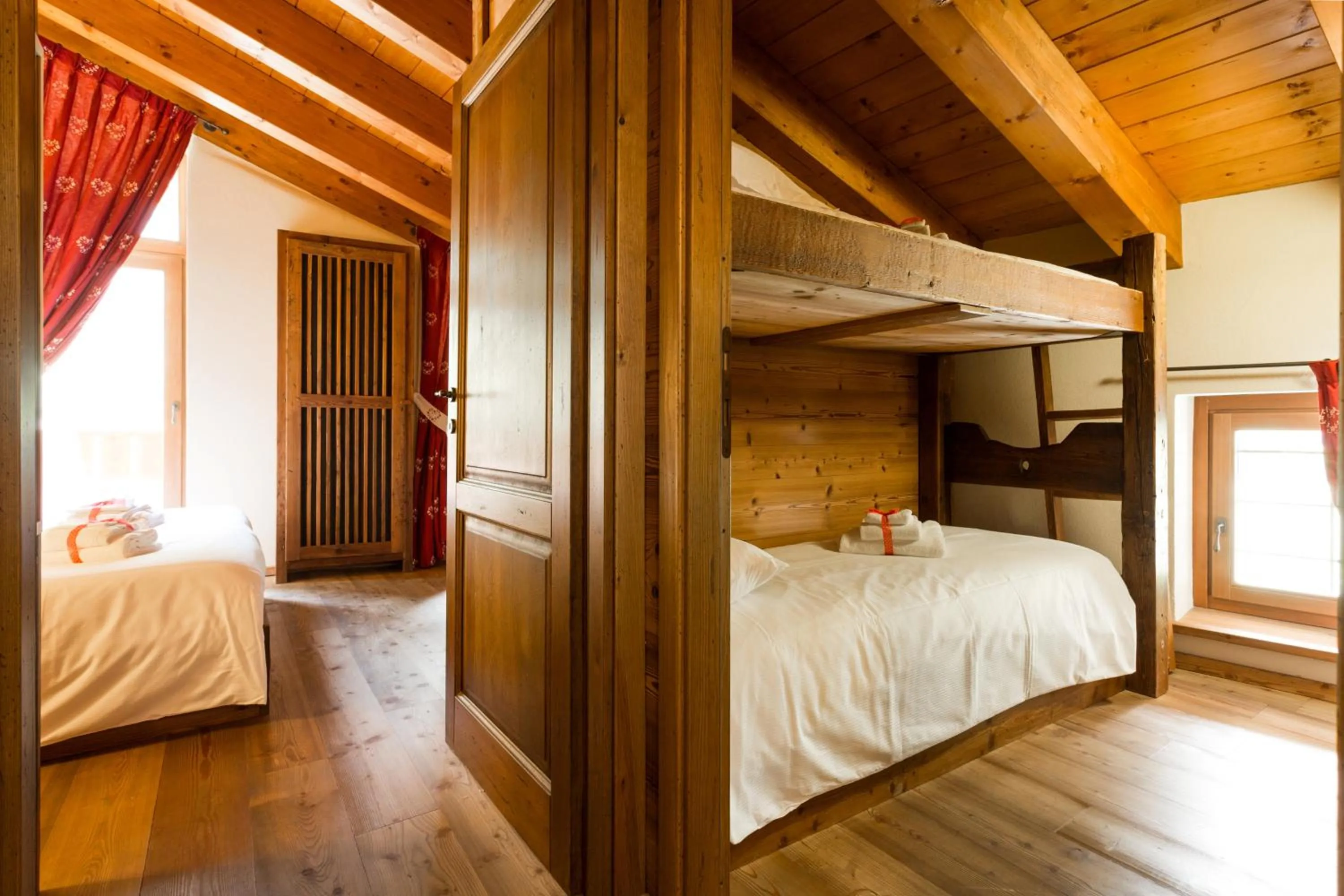 Bed in Le Petit Coeur Residence De Montagne