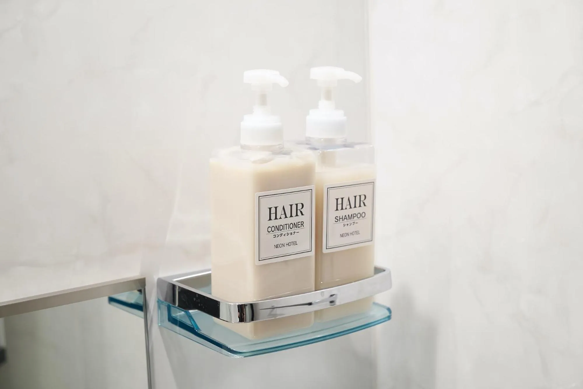 Bathroom in Neon Hotel - Luxury Sleep Retreat -