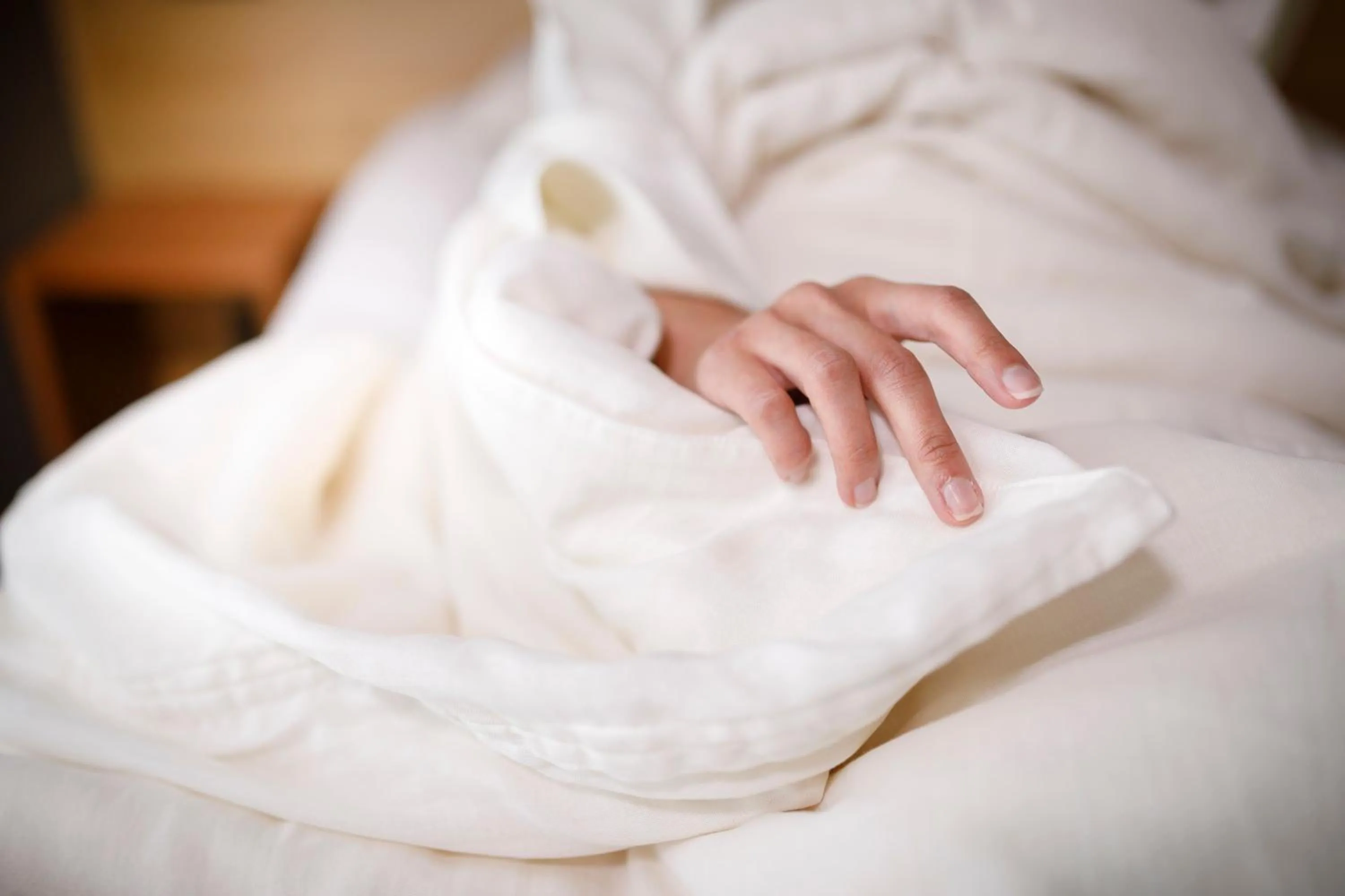 Bed in Neon Hotel - Luxury Sleep Retreat -