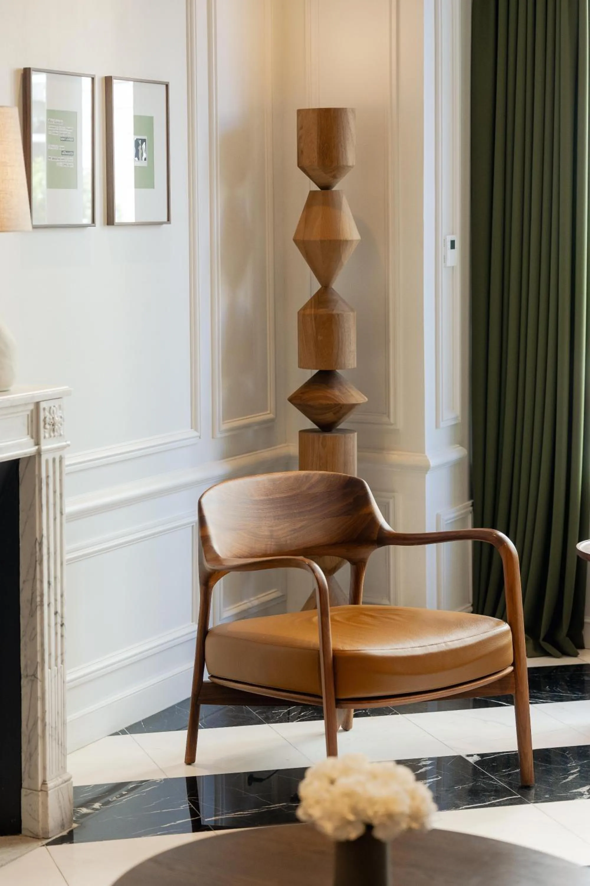 Lobby or reception in Hôtel Bourgogne & Montana