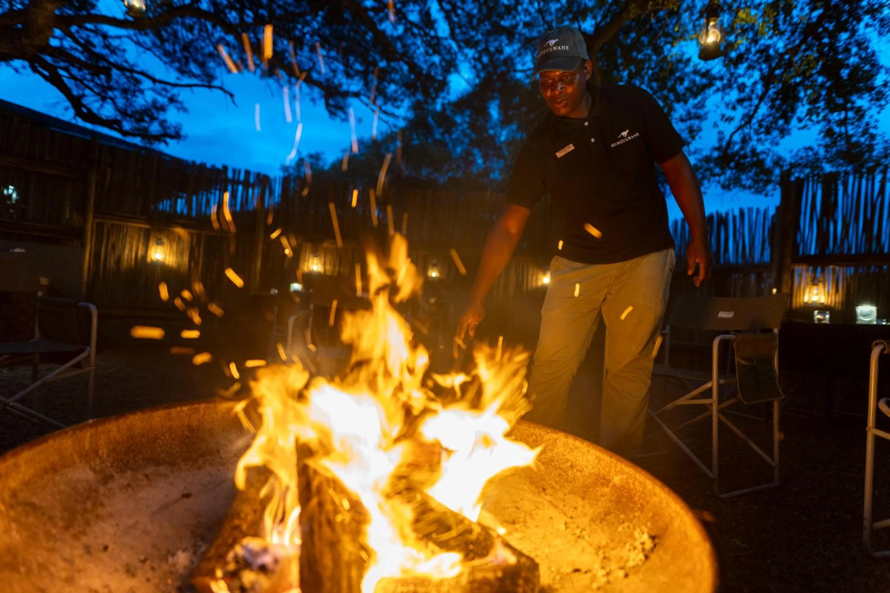 Restaurant/places to eat in Sungulwane Private Game Lodge