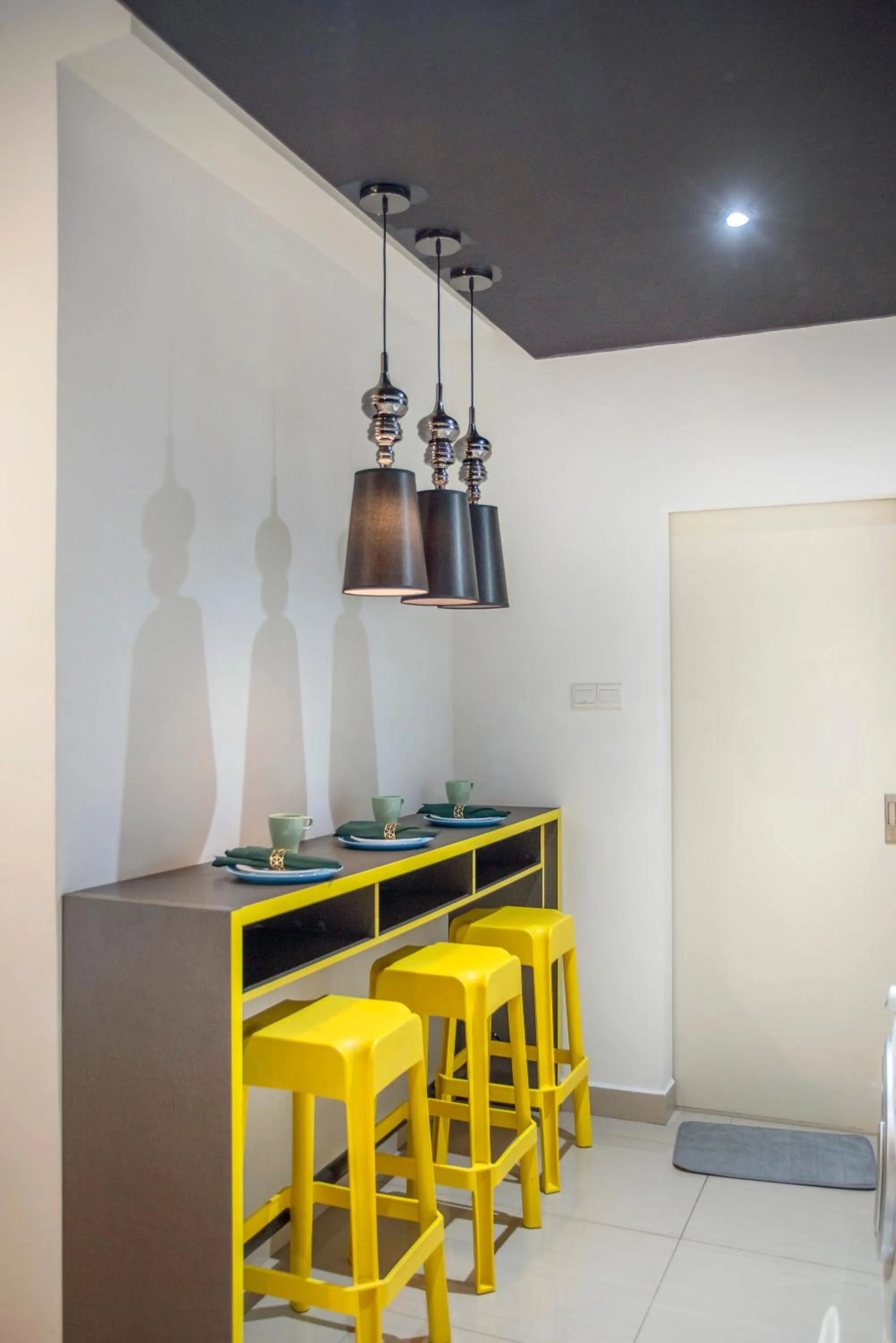 Kitchen or kitchenette in Arte Plus KLCC Designer Suites by Cobnb