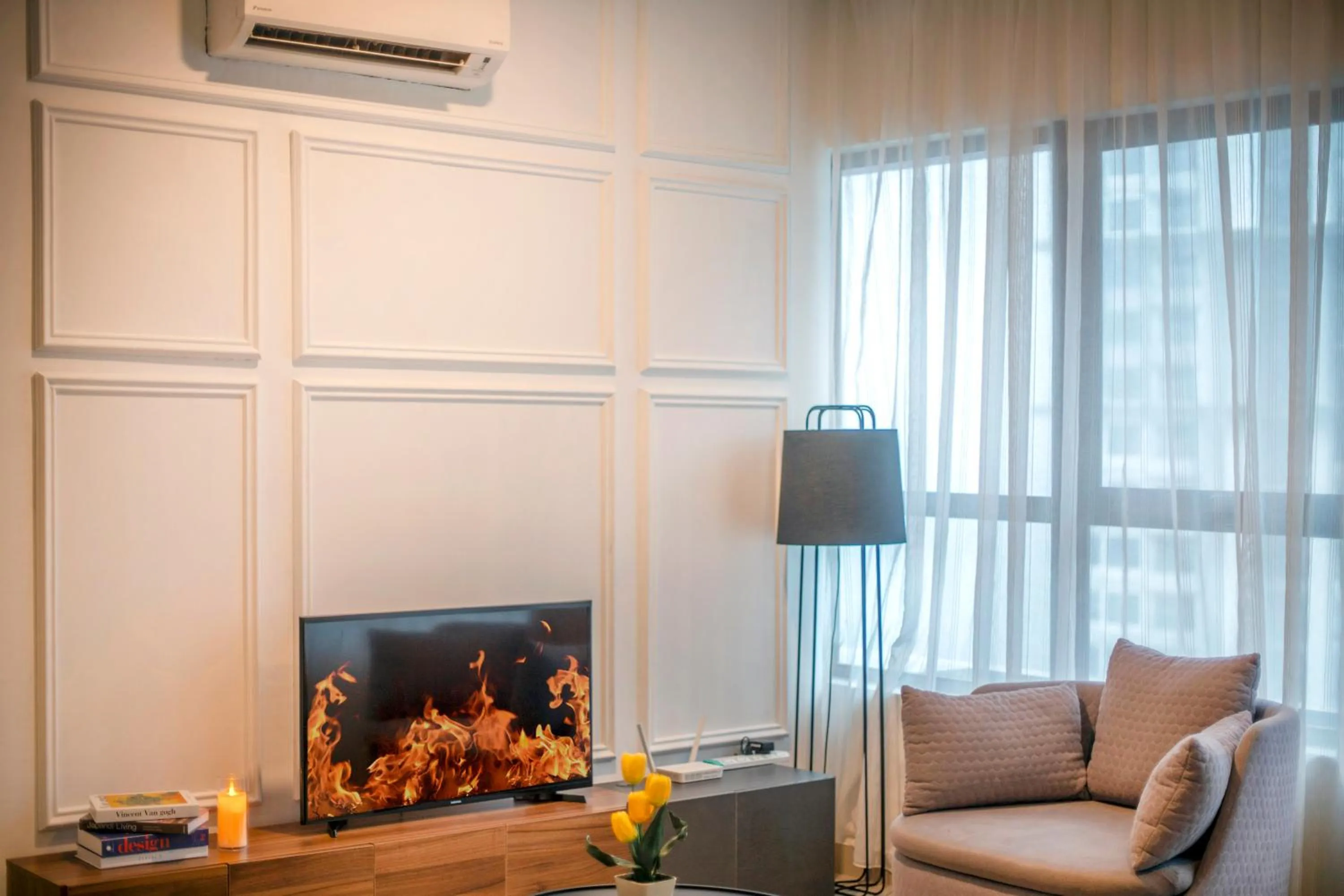 TV and multimedia in Arte Plus KLCC Designer Suites by Cobnb